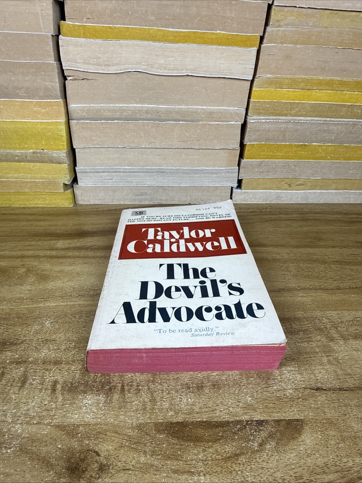 The Devils Advocate By Taylor Caldwell 1969 Third Printing Paperback Macfadden