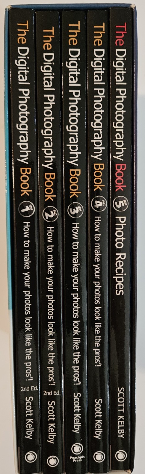 The Digital Photography Book The Boxed Set Parts 1-5 Scott Kelby