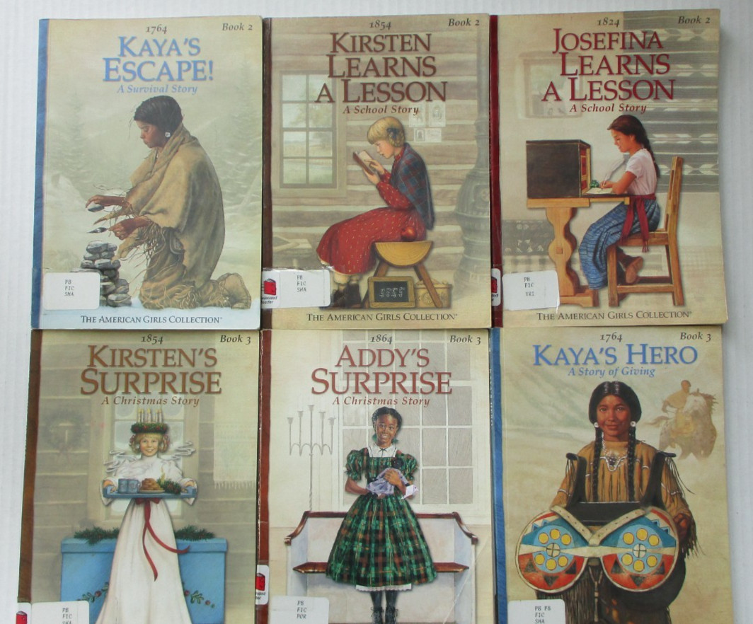 Lot Of 31 American Girl Books Meet Meet Learns Surprise Birthday Ex Library BB2