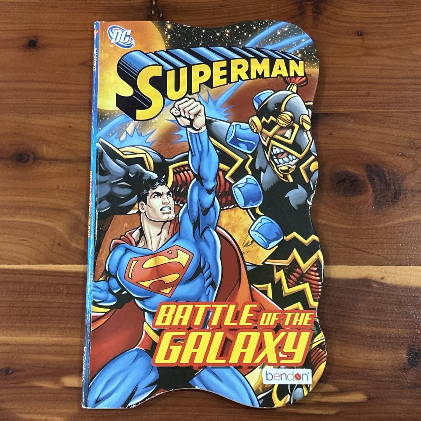 Shape Book Superman Lot Of 4 Books 2010 DC Bendon Publishing