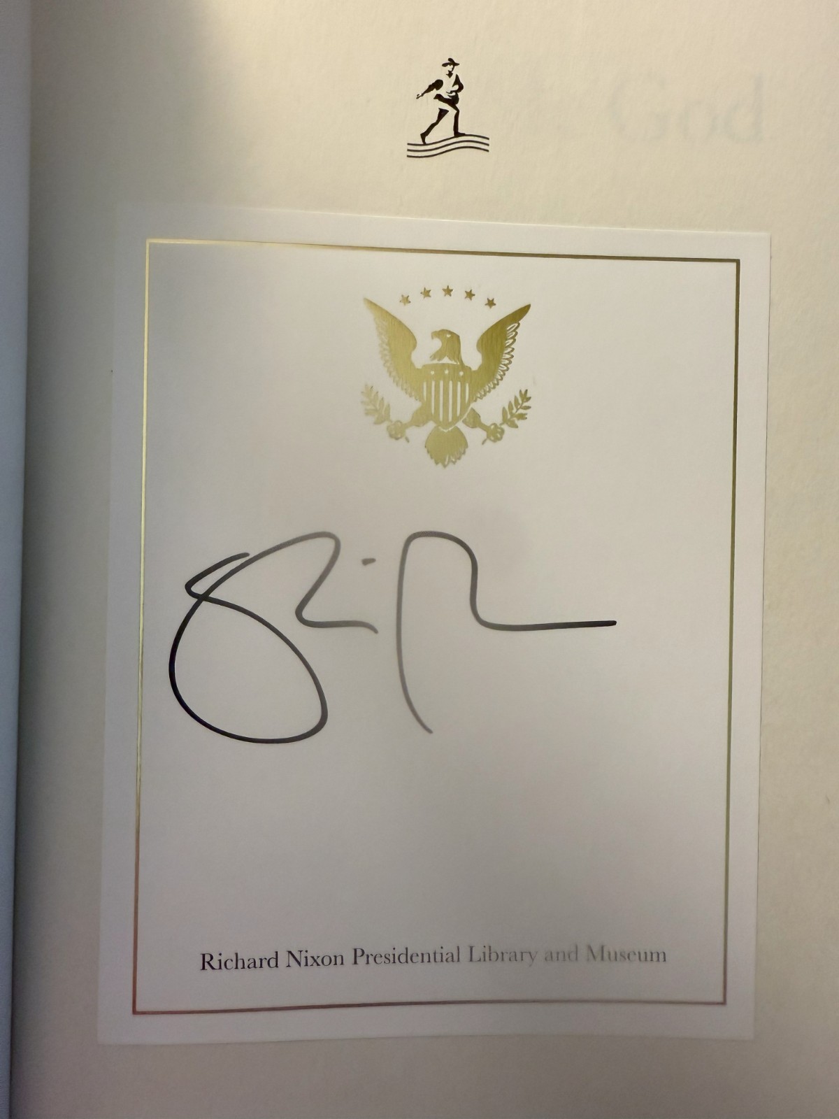Vice President Mike Pence Autographed: “So Help Me God by Mike Pence”