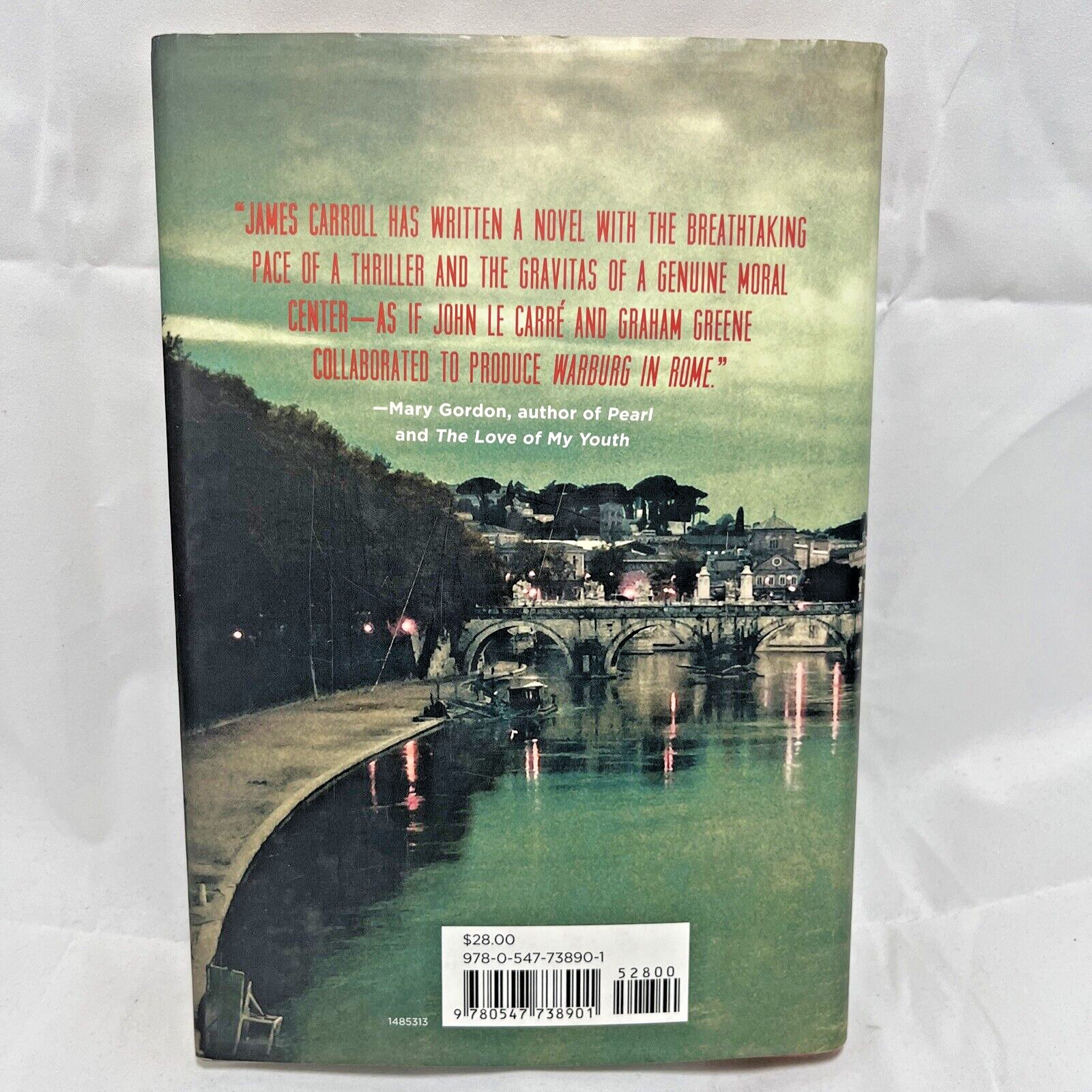 Warburg in Rome by James Carroll Hardcover Very Good Condition Fast Shipping