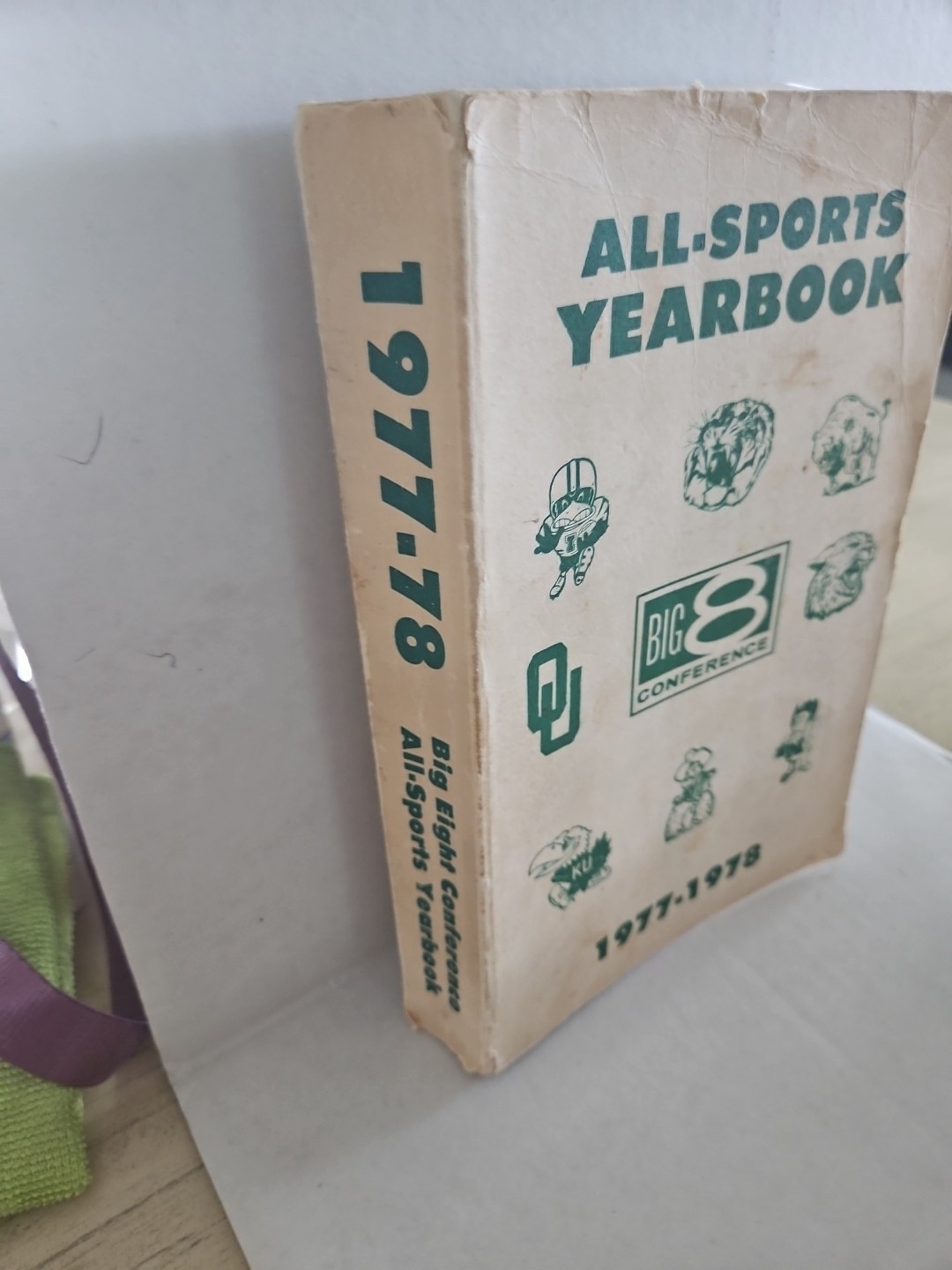 Big 8 Conference All-Sports Yearbook 1977-78 734 Pages See Pics For Flaws