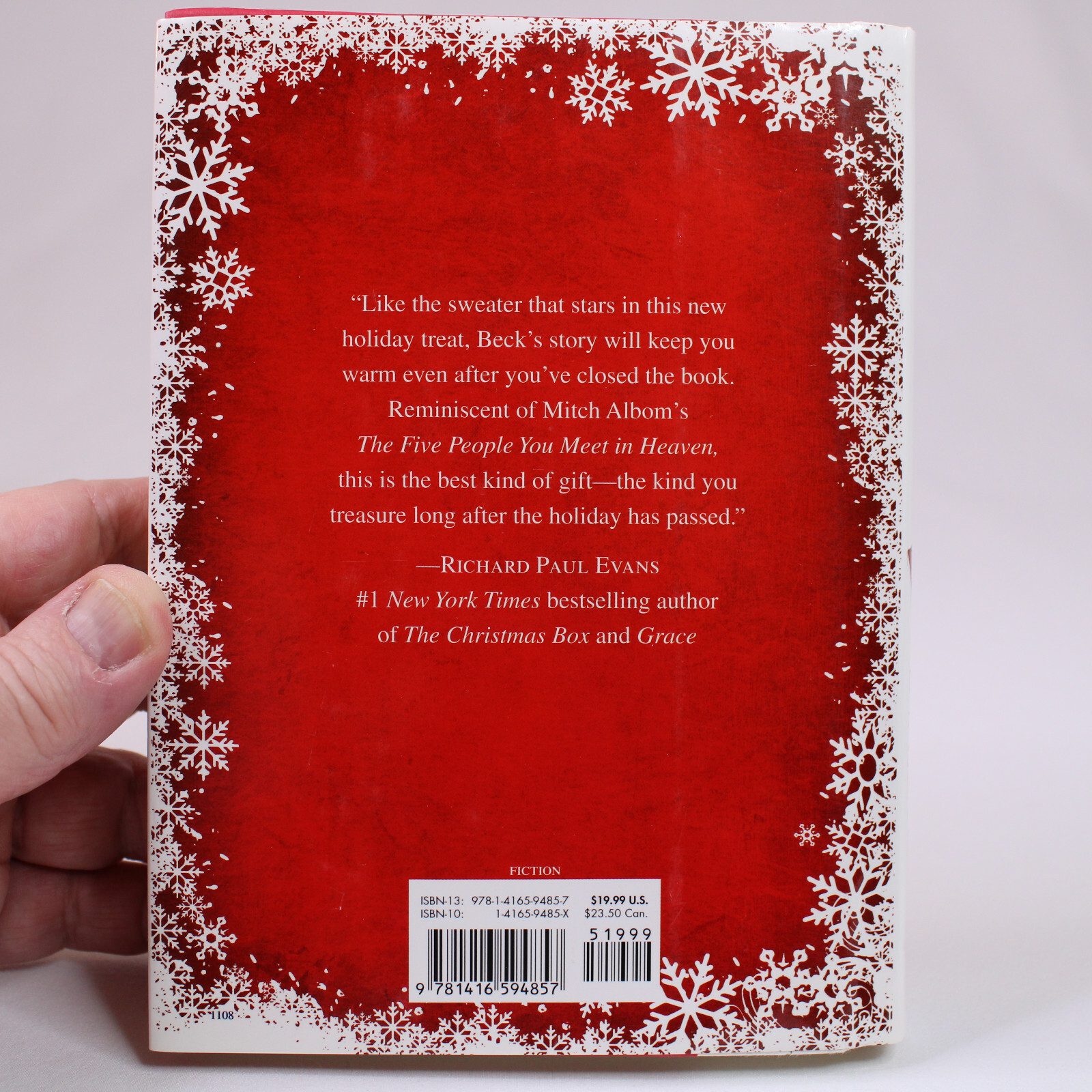 SIGNED Copy The Christmas Sweater By Glenn Beck 1st Edition Signed HC Book w/DJ