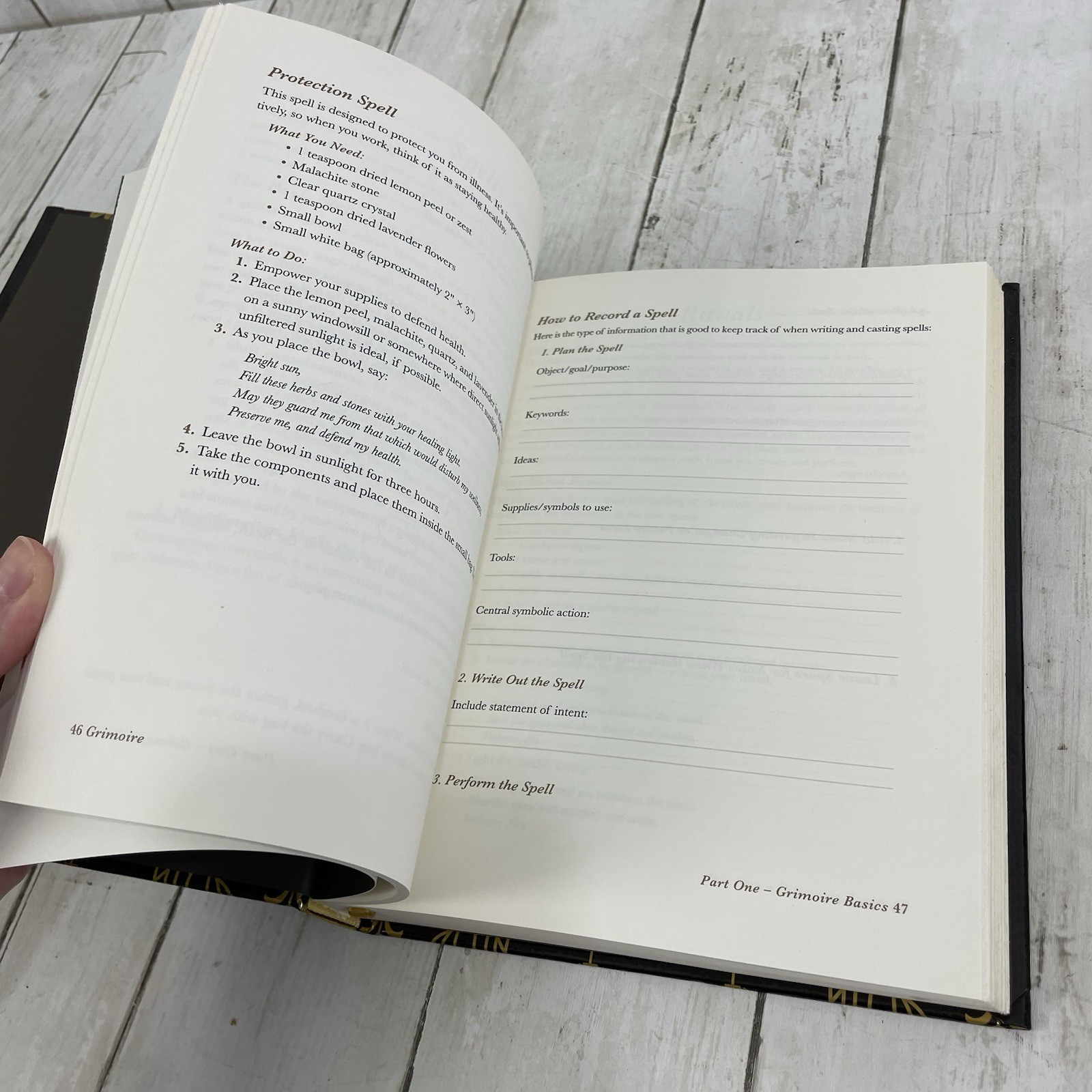 Grimoire : A Personal – & Magical – Record of Spells, Rituals, & Divinations