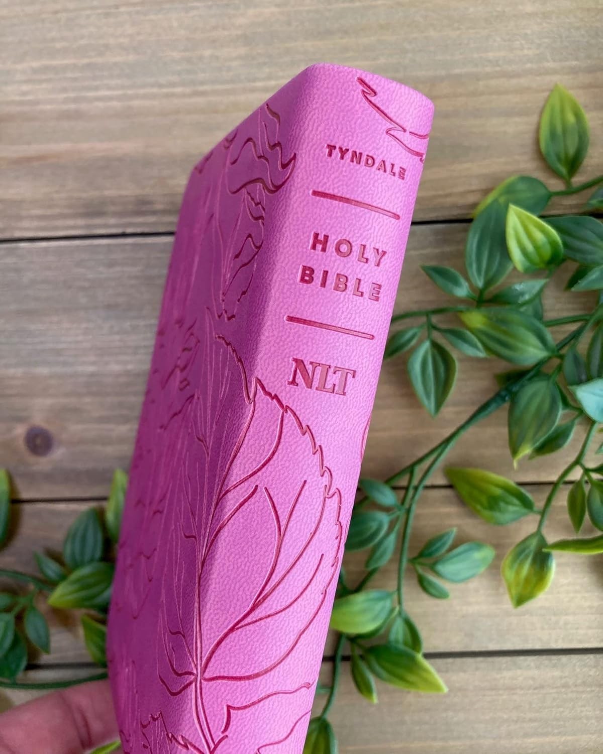 NLT Large Print Premium Value Thinline Bible, Filament Enabled