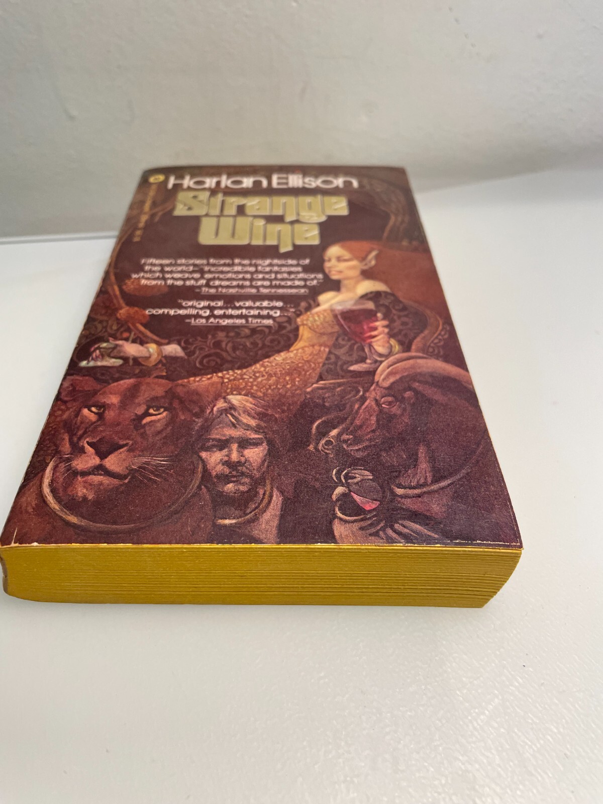 Strange Wine by Harlan Ellison Warner Books Paperback 1st Printing 1979