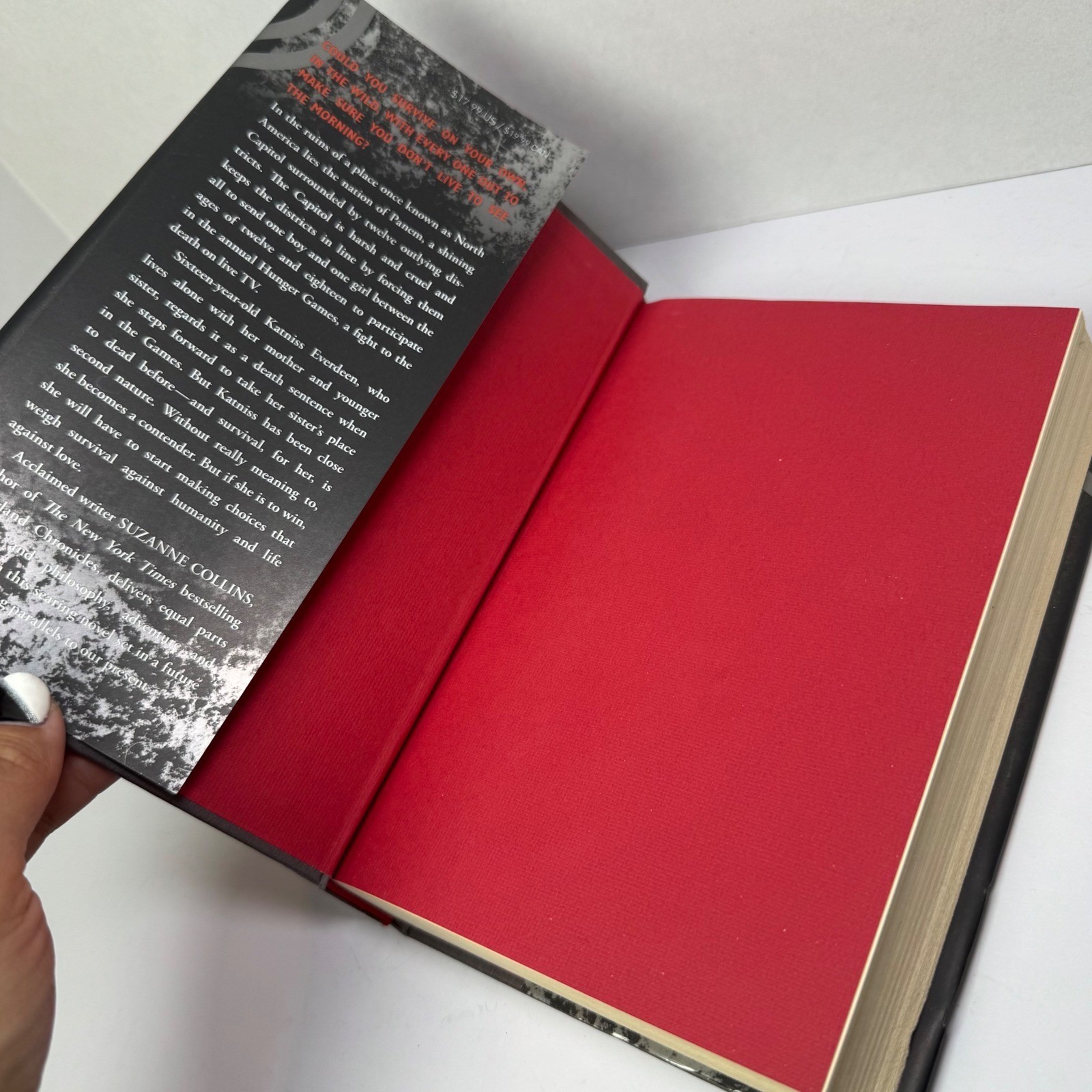 The Hunger Games Suzanne Collins Hardcover Book Scholastic Press First Edition