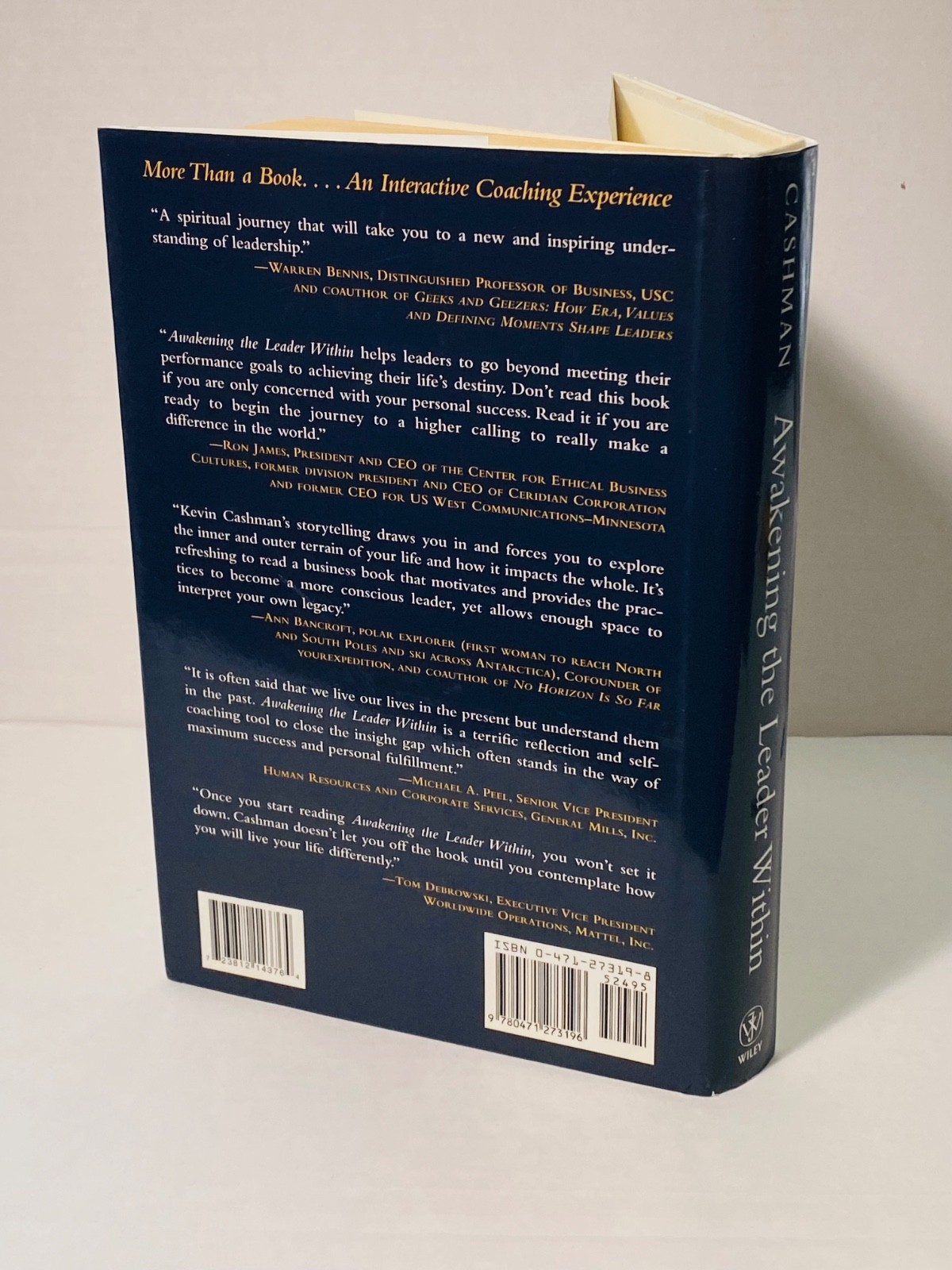 Awakening the Leader Within | by Kevin Cashman | First Edition | Signed | HCDJ
