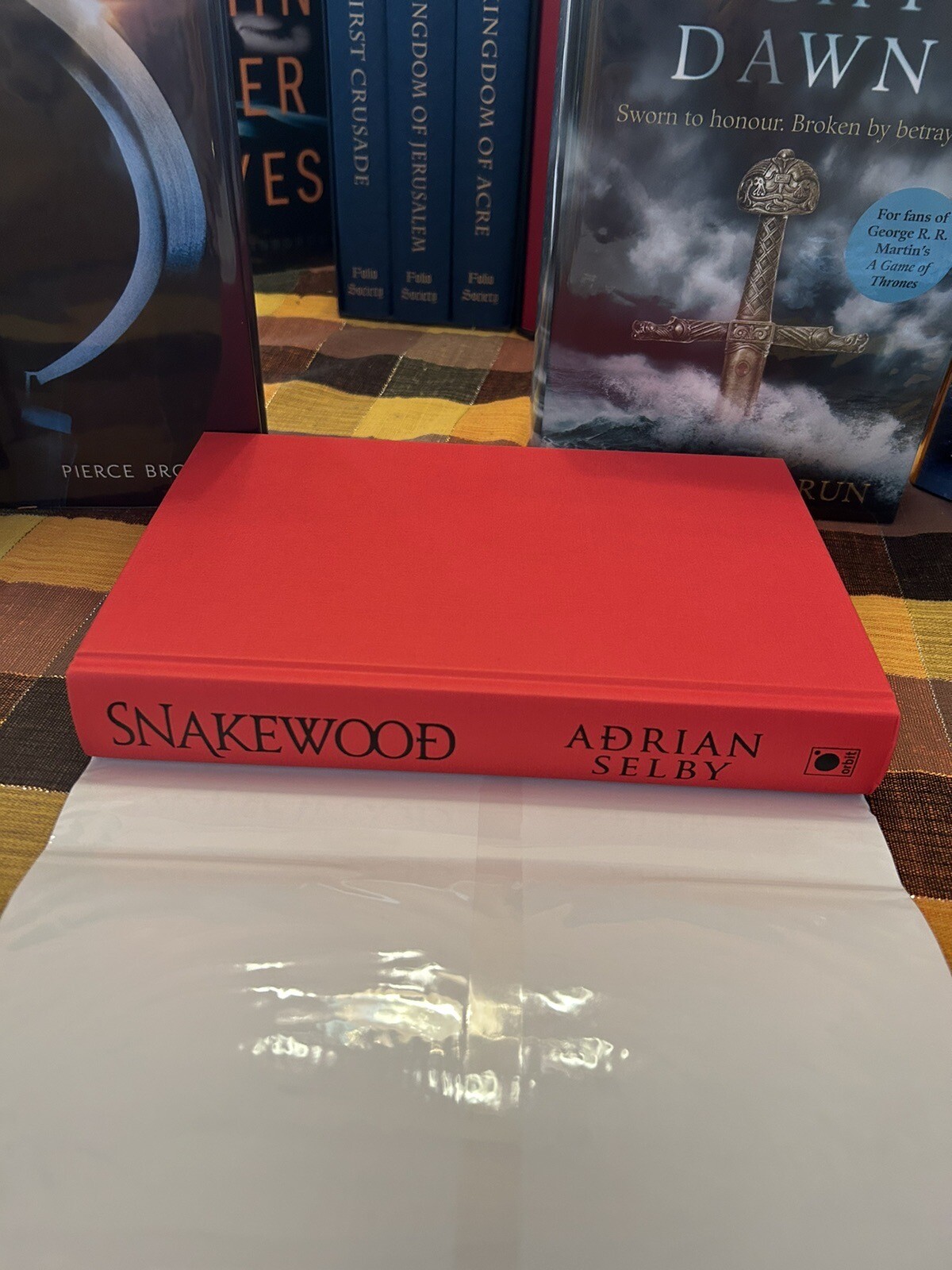 MASSIVE LIB SNAKEWOOD A Novel by Adrian Selby UK 1ST ED LINE DATED 2016 NEW