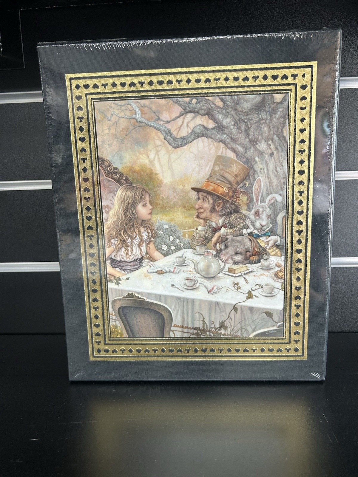 alice adventures in wonderland by Lewis Carroll Hard Cover Signed Edition Sealed