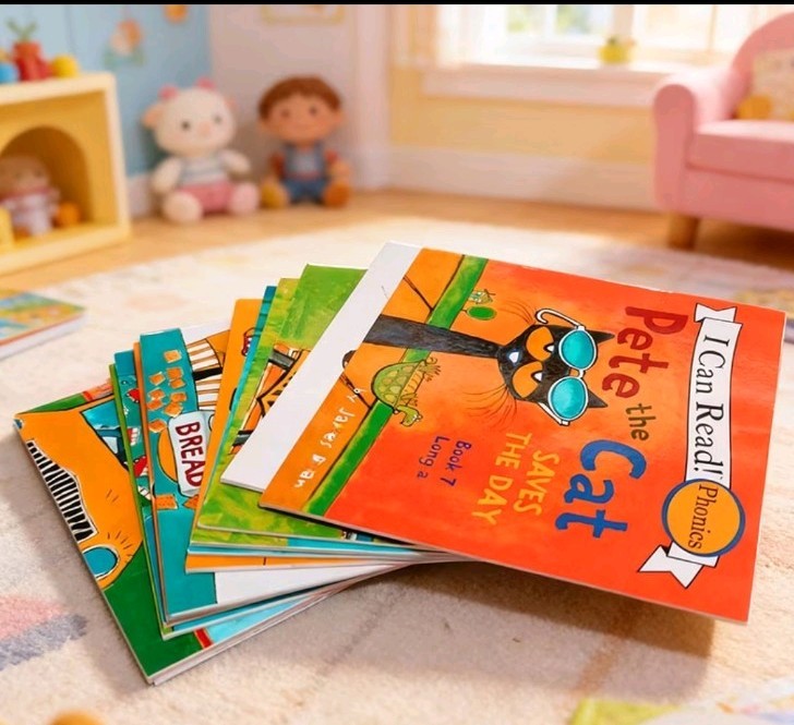 Pete the Cat I Can Read Phonics Kids Decodable Books Lot 12