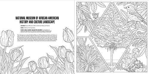 Gardens: A Smithsonian Coloring Book, Smithsonian Institution, Very Good Book