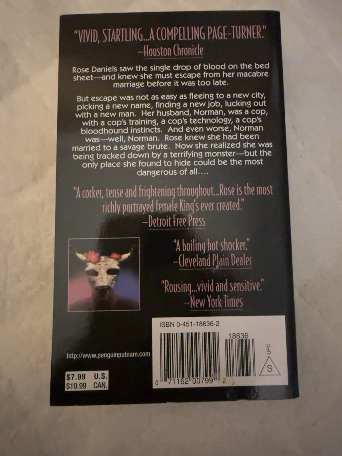Stephen King Rose Madder 1996 Mass Market Paperback