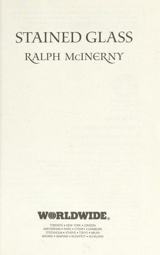 Stained Glass by Ralph McInerny, Good Book