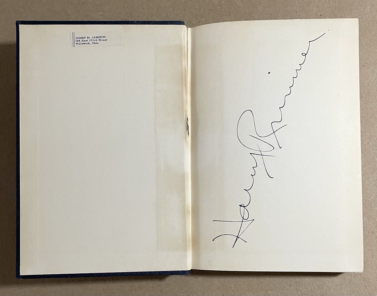 The Magnificence of Jesus, SIGNED, Christology, Harry Rimmer Hardcover 1947 VG!
