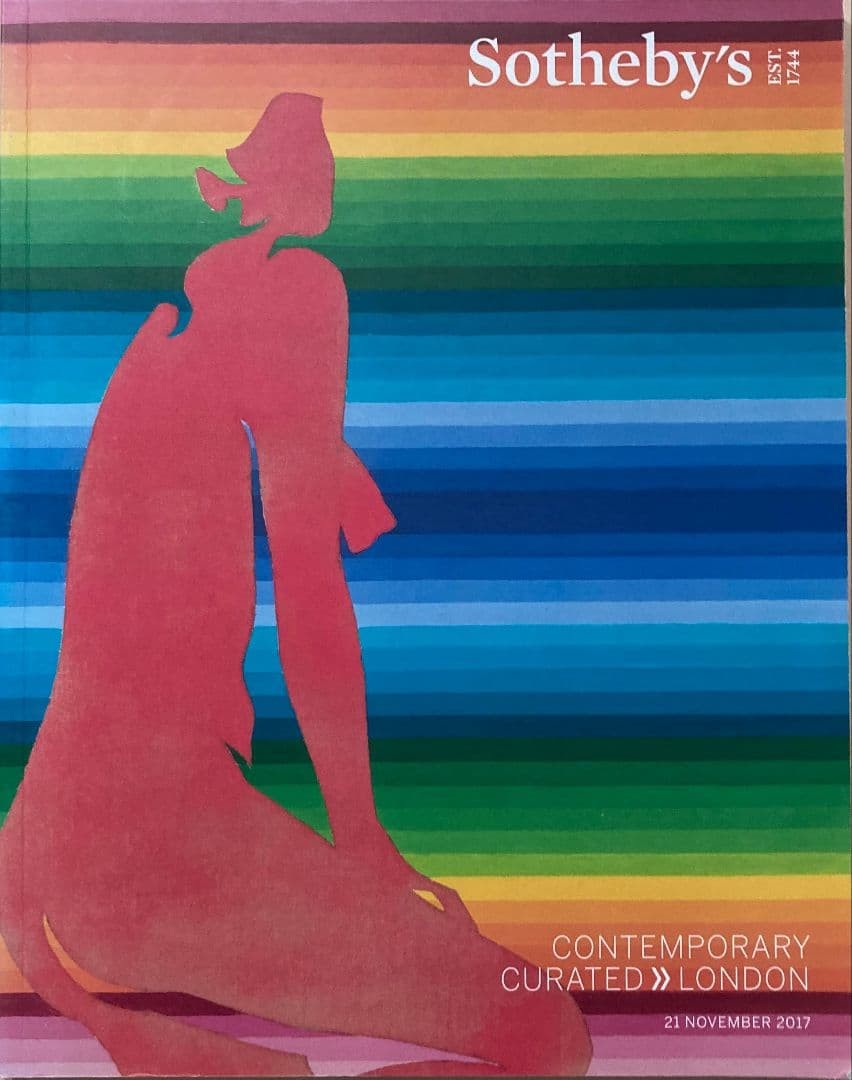Contemporary Art Sotheby’s London 2017 Auction Book 27x21cm Used