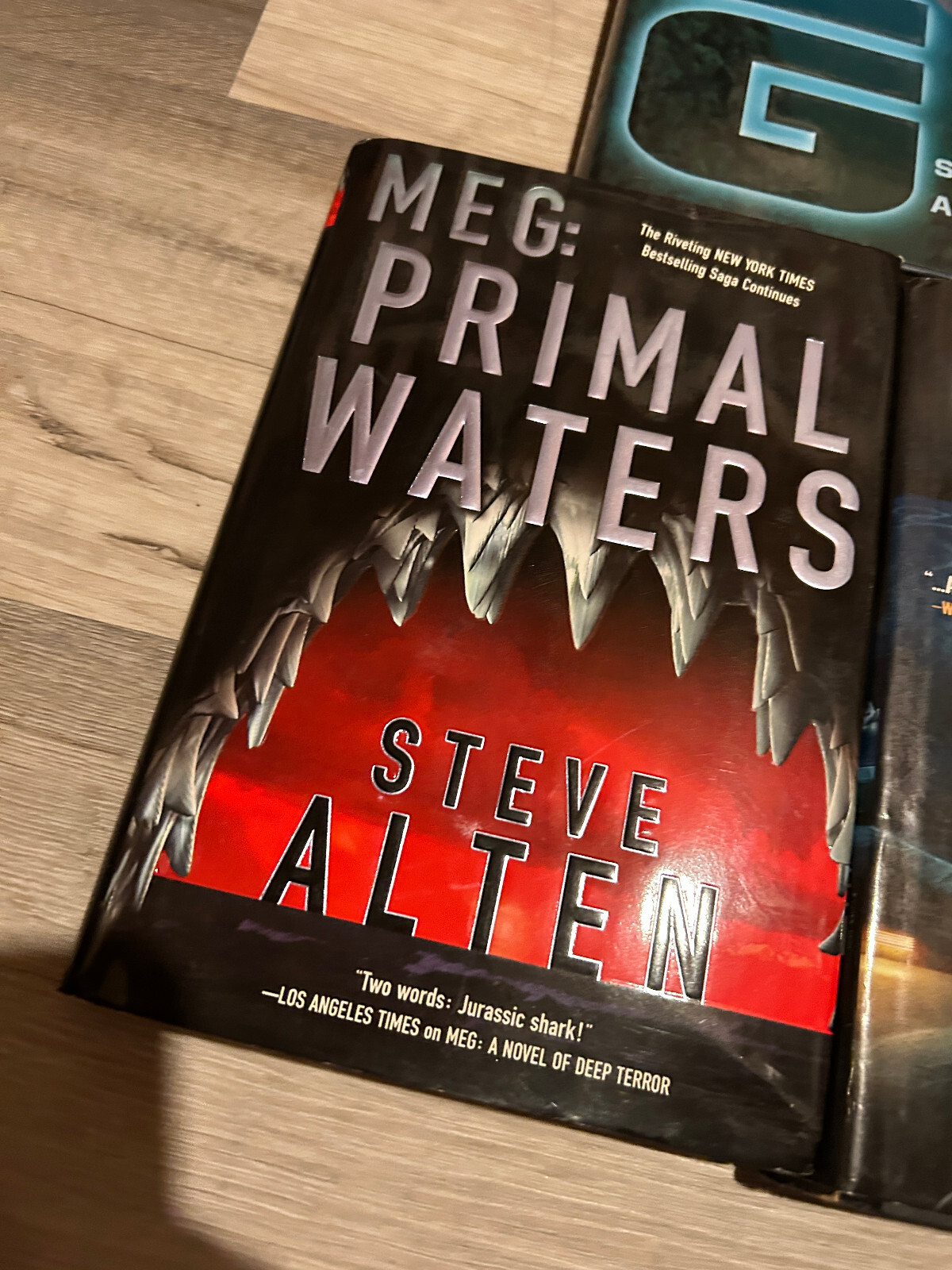 MEG Series Set Lot Steve Alten HARDCOVER NOVEL AUTHENTIC JAWS SHARK Megalodon