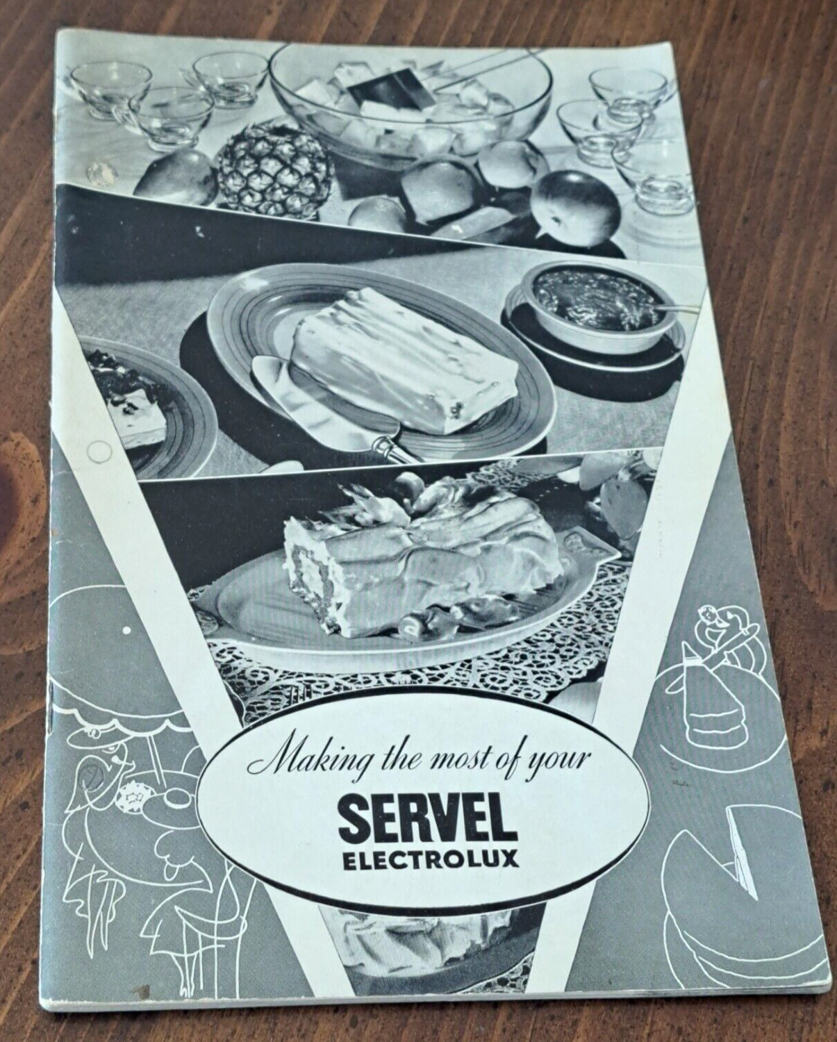 1936 MAKING THE MOST OF YOUR SERVEL ELECTROLUX REFRIGERATOR BOOKLET RECIPES BOOK