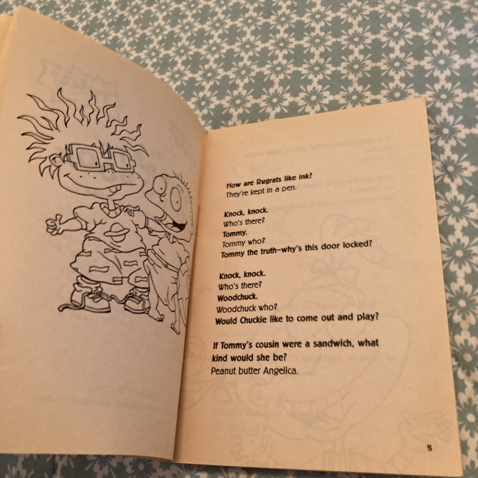 The Rugrats Joke Book DAVID LEWMAN