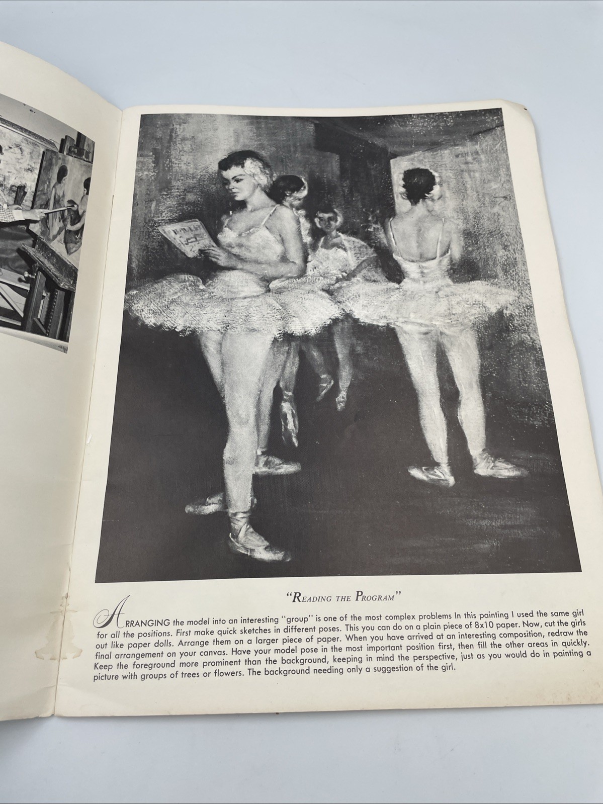 2 Vtg Walter T Foster Art Books Dancers in Action+ Faces And Features A20