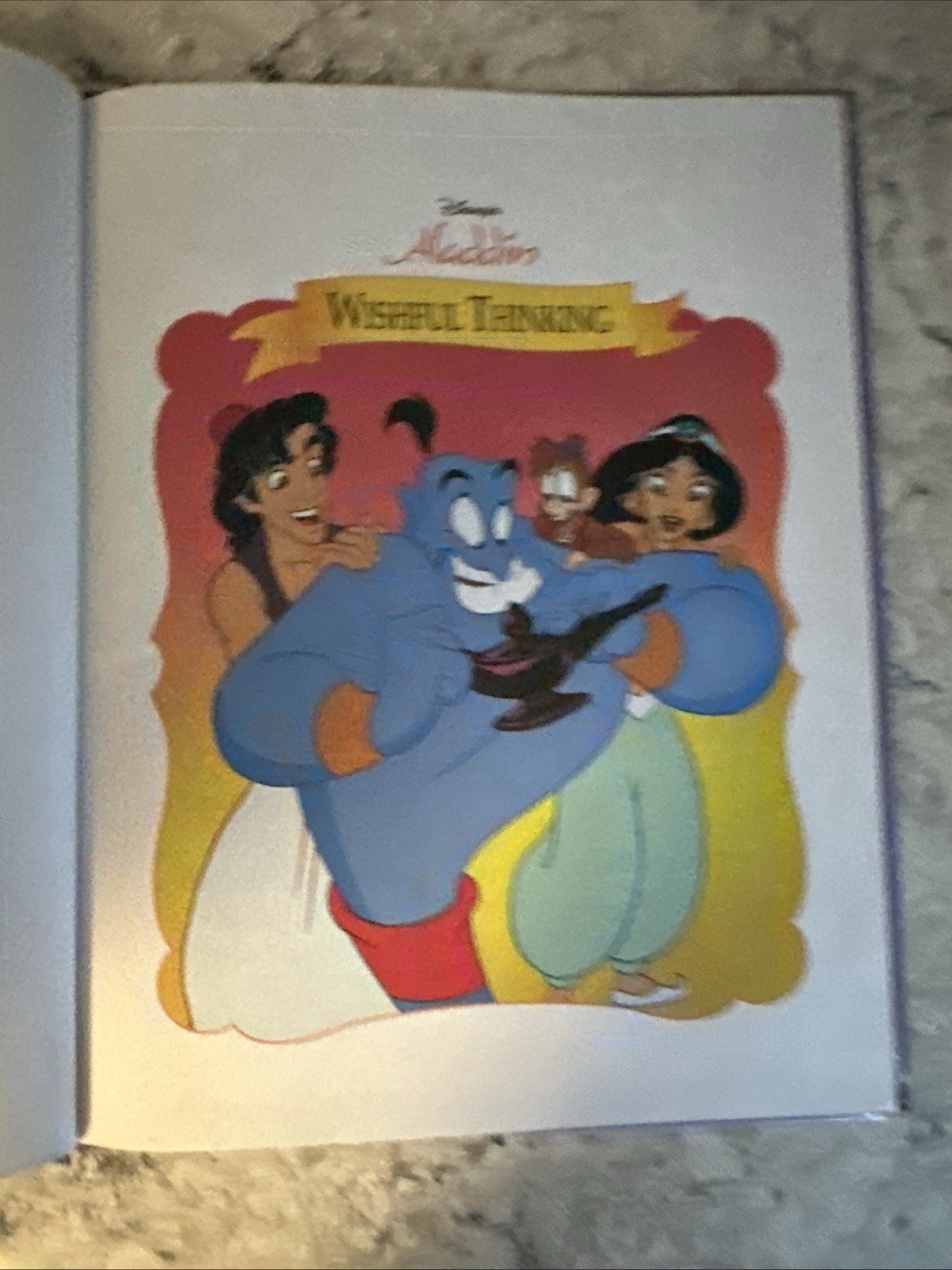 Disney’s “Storytime Treasures” Library: Aladdin: Wishful Thinking by Disney 1998