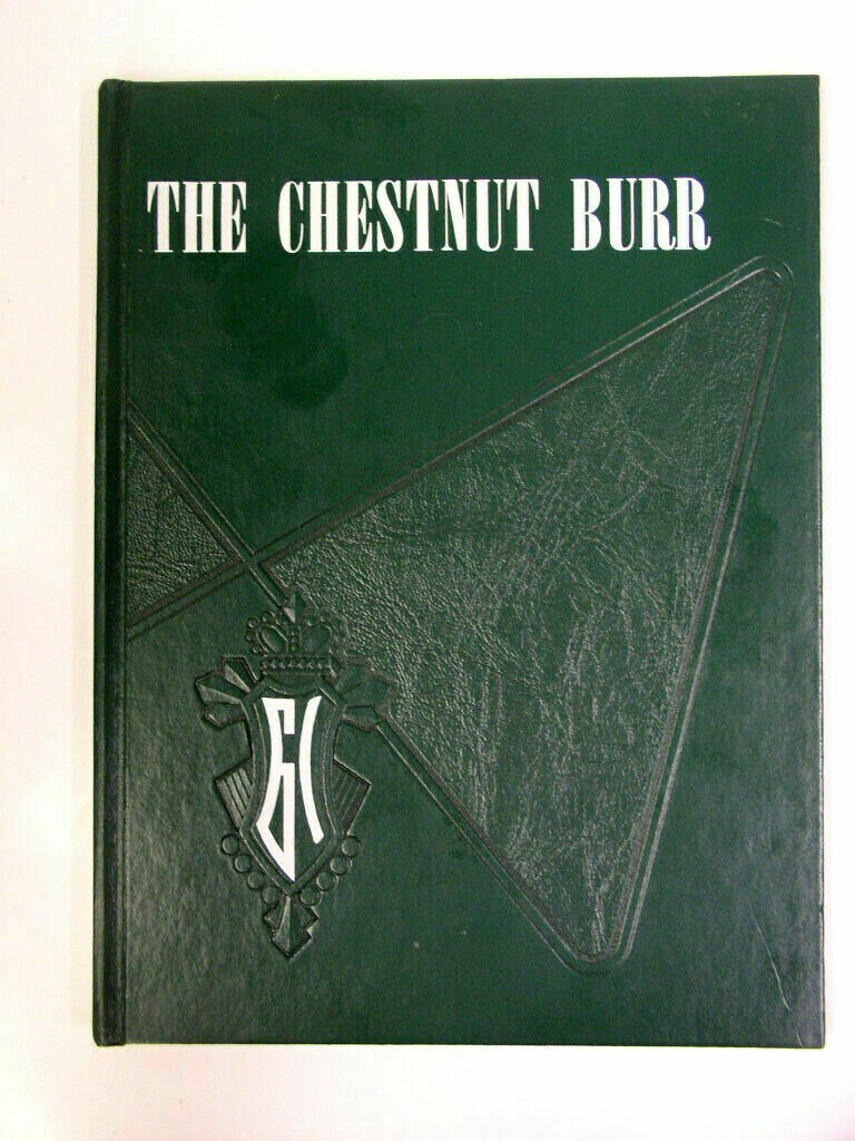 1961 The Chestnut Burr Middletown Md High School Yearbook 75 Pages + 8 ad Pages