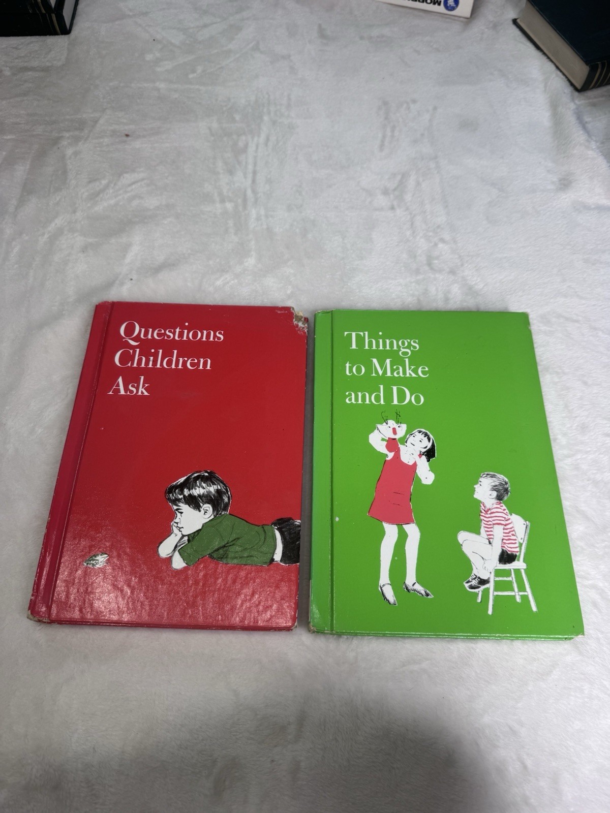 Questions Children Ask, and Things to Make and Do – 2 Children’s Books 1976