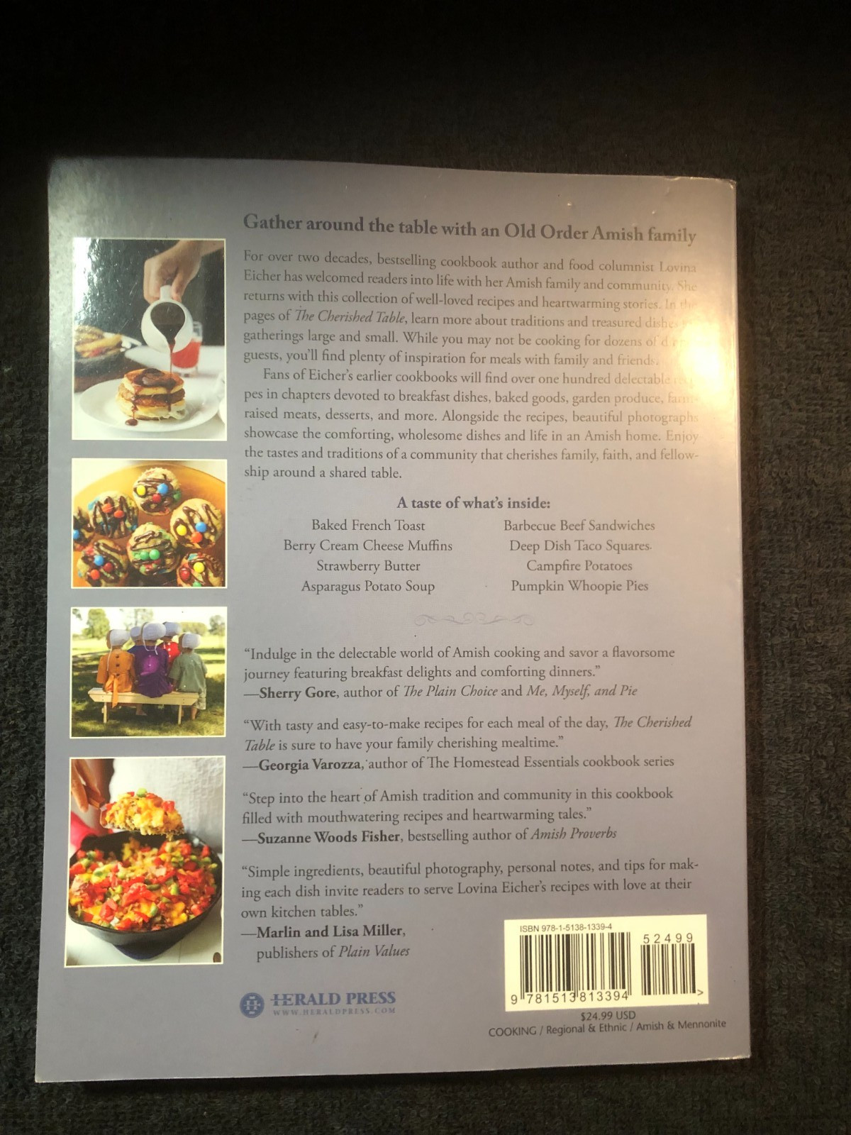 The Cherished Table : Recipes and Stories from an Amish Kitchen – Lovina Eicher