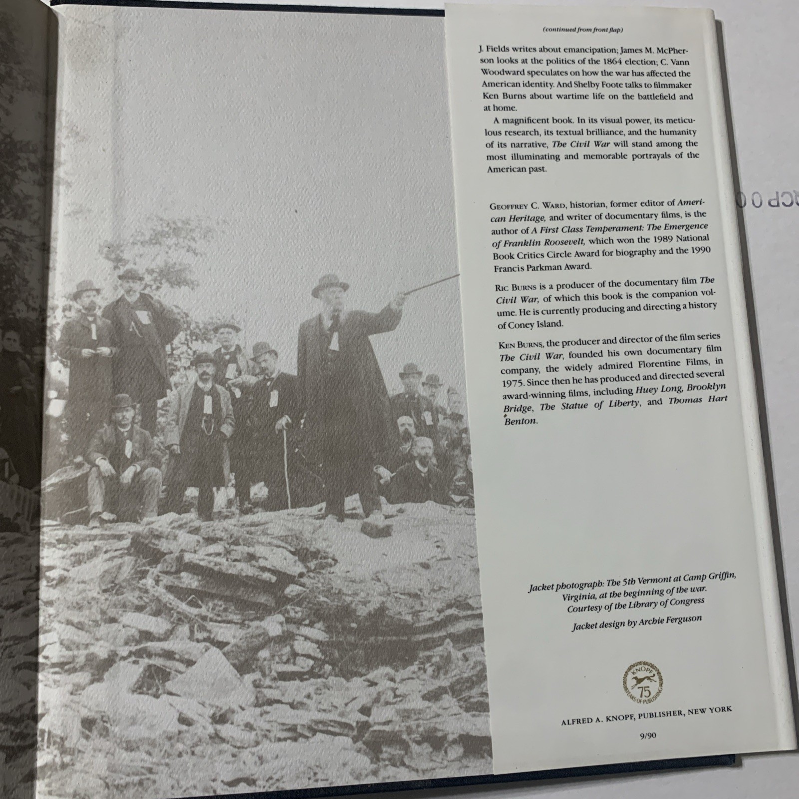 The Civil War : An Illustrated History by Ric Burns, Geoffrey C. Ward and Ken…