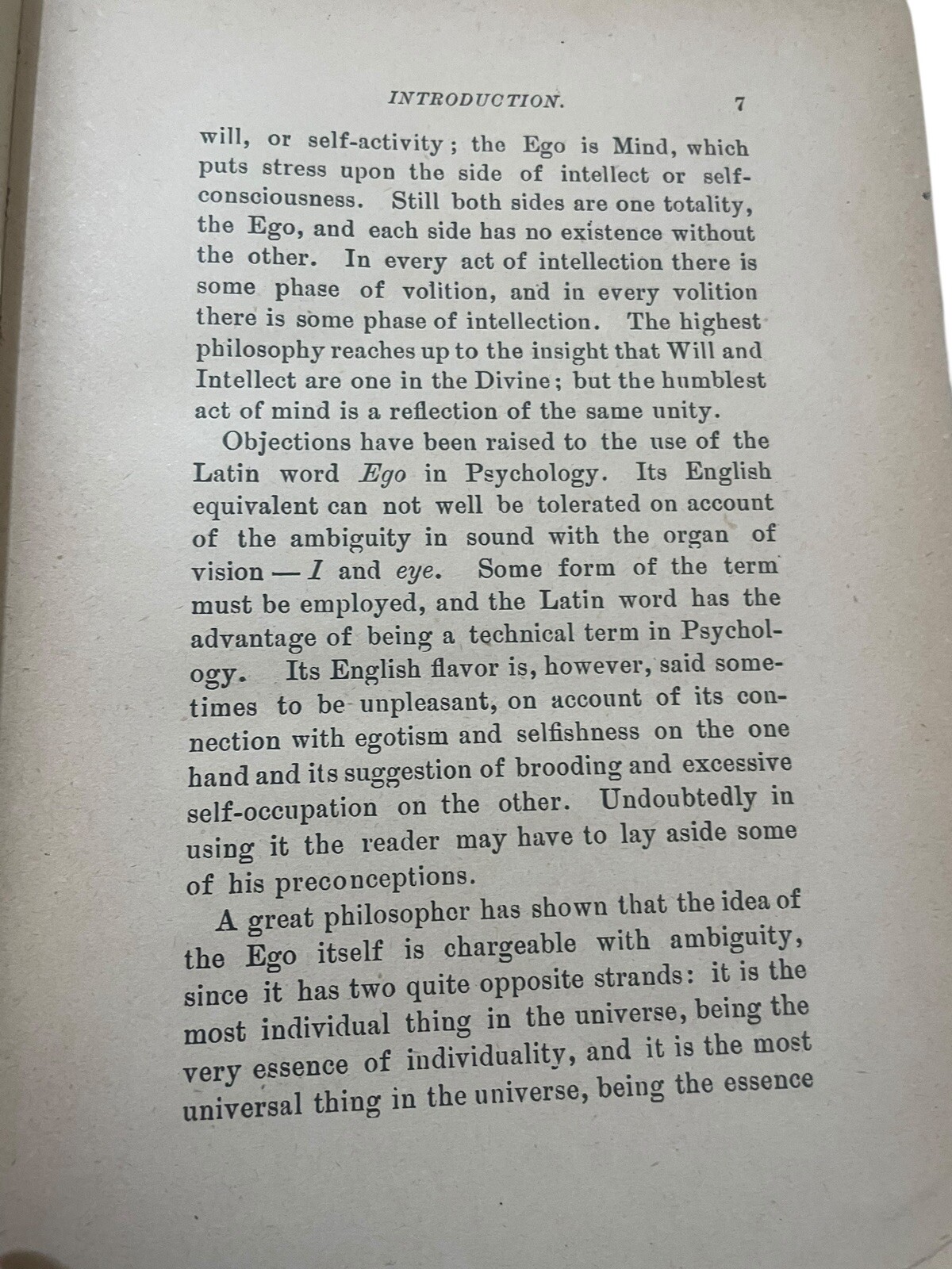Psychology And The Psychosis Intellect 1896 Hardcover Denton J. Snider