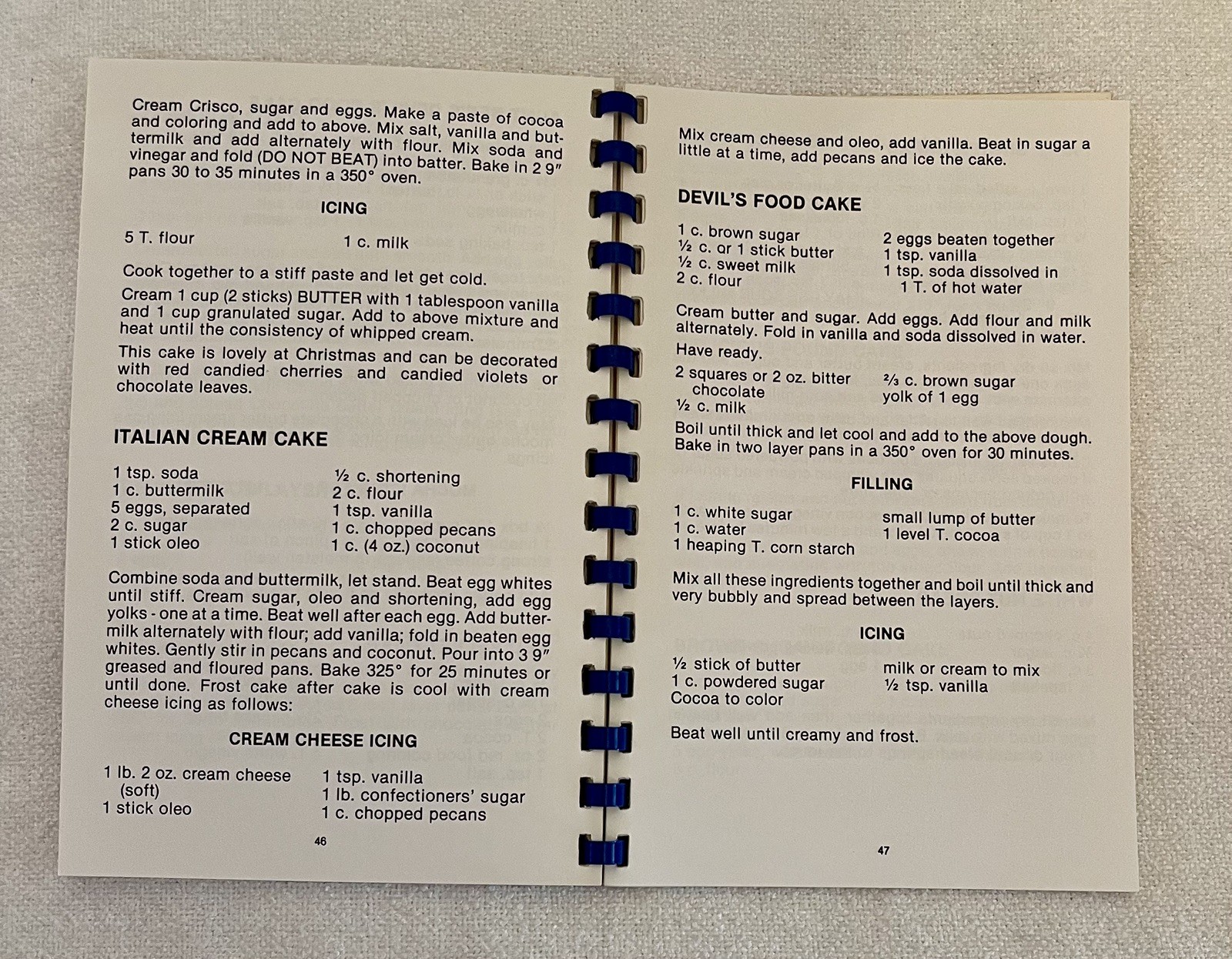 RARE Vintage Let’s Bake With Beulah Ledner New Orleans Cookbook