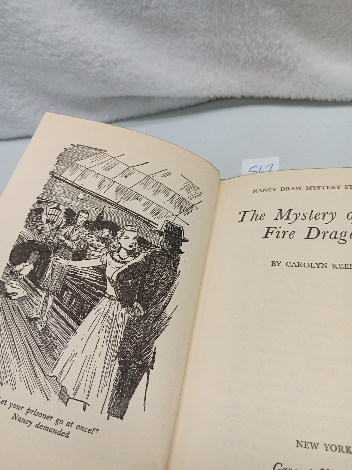 Nancy Drew Mystery Stories The Mystery of the Fire Dragon 1961