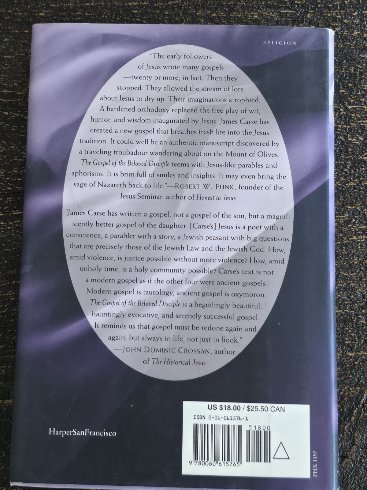 The Gospel of the Beloved Disciple by James P. Carse