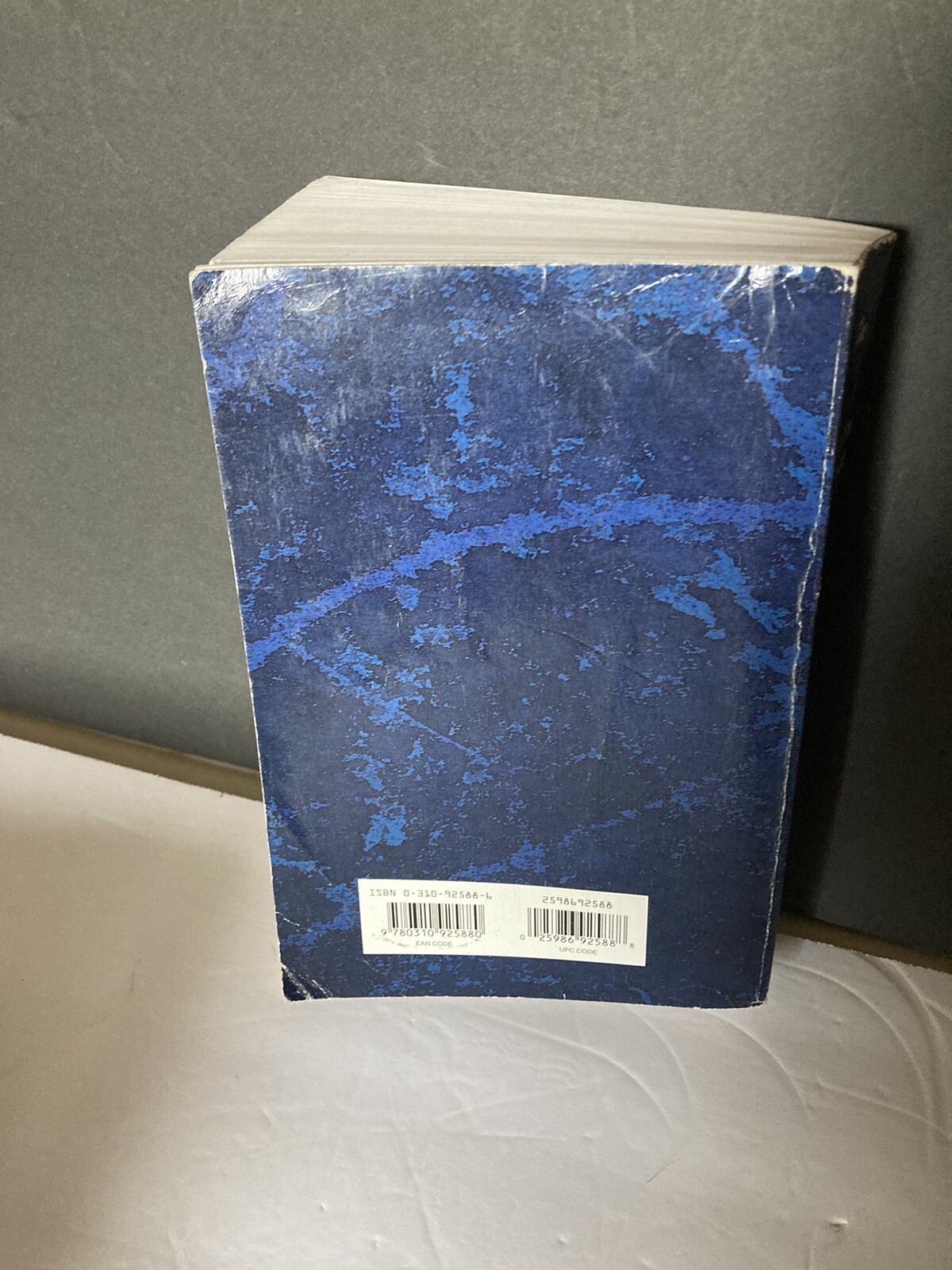 NIV Study Bible : Donald Burdick 1995, Paperback,…Does have some writing.