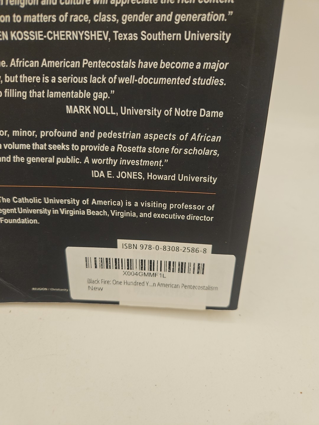 Black Fire 100Years of African American Pentecostalism 2011 TPB Like New BZ11