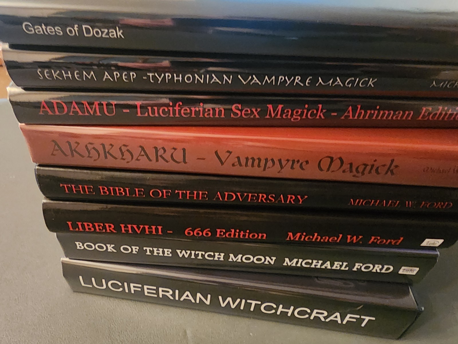 8 Volume Michael W. Ford Hardcover Like New