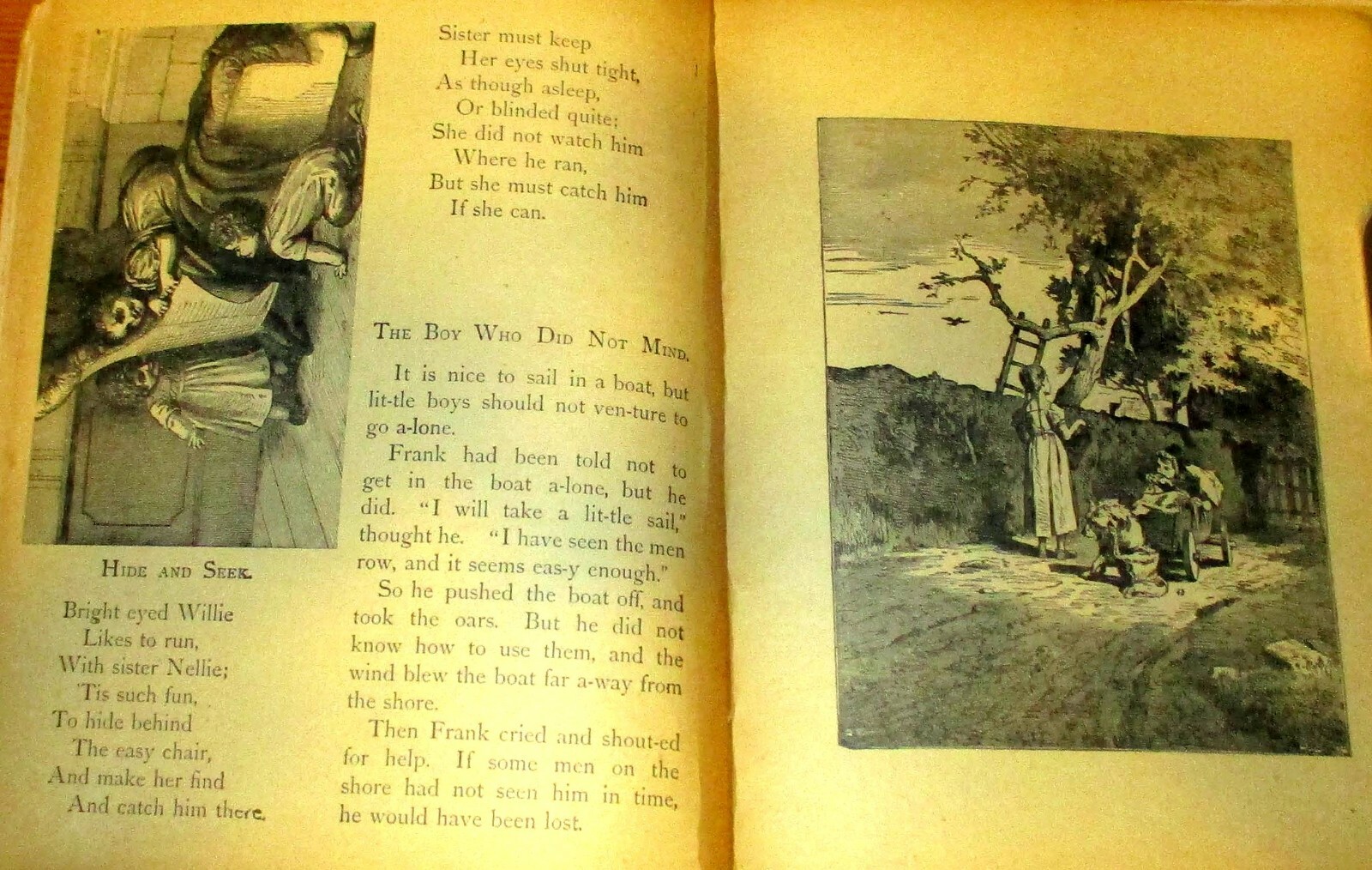 Pet’s Picture Book With Pretty Stories 1897 Little Tots Series H/C 34 pages