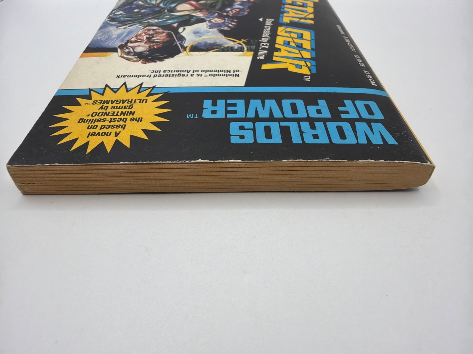 Metal Gear (Worlds of Power) #2 Nintendo Video Games Pb Book 1st Ed