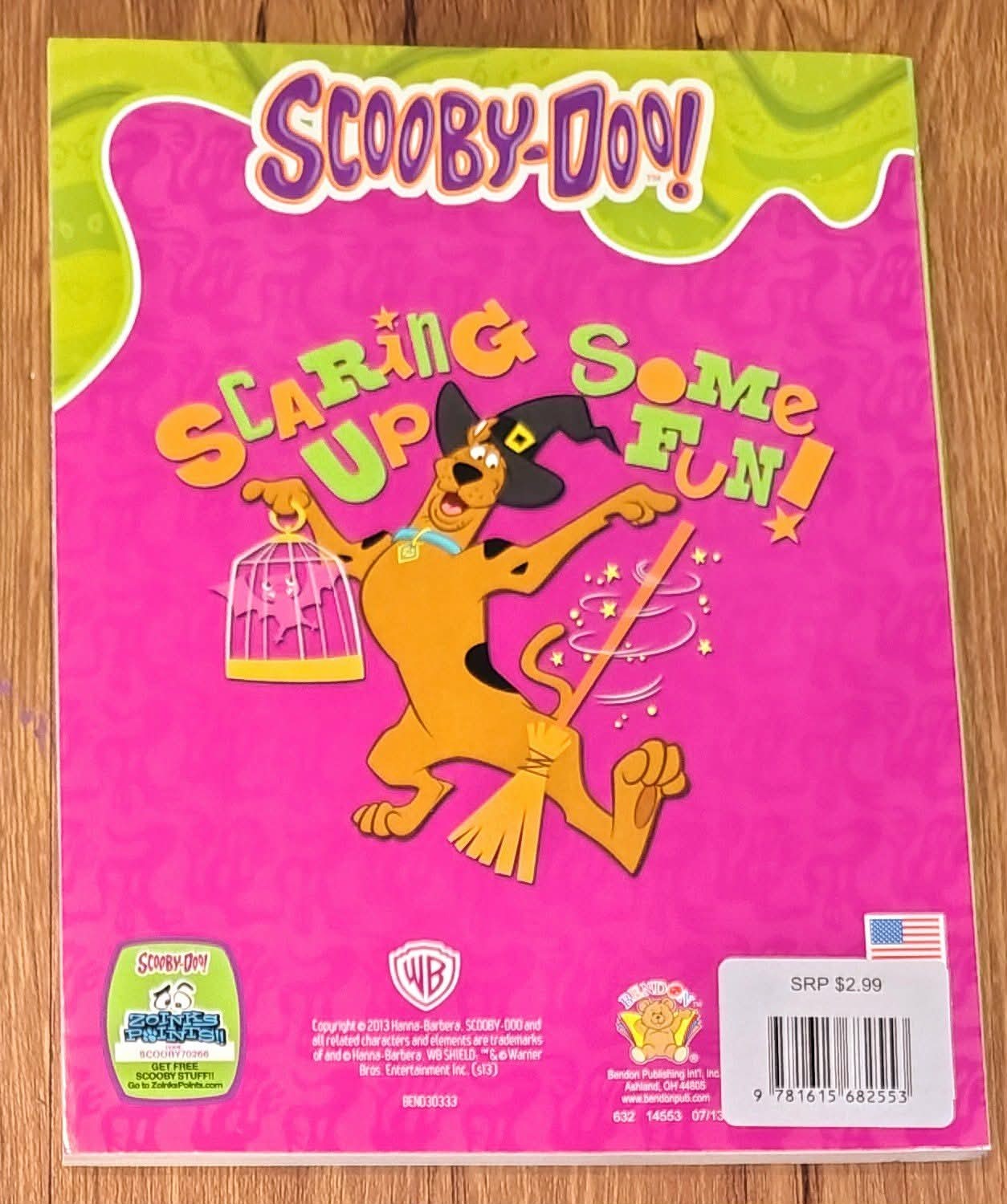 Scooby-Doo! Halloween Jumbo Coloring & Activity Book 2013 Witch
