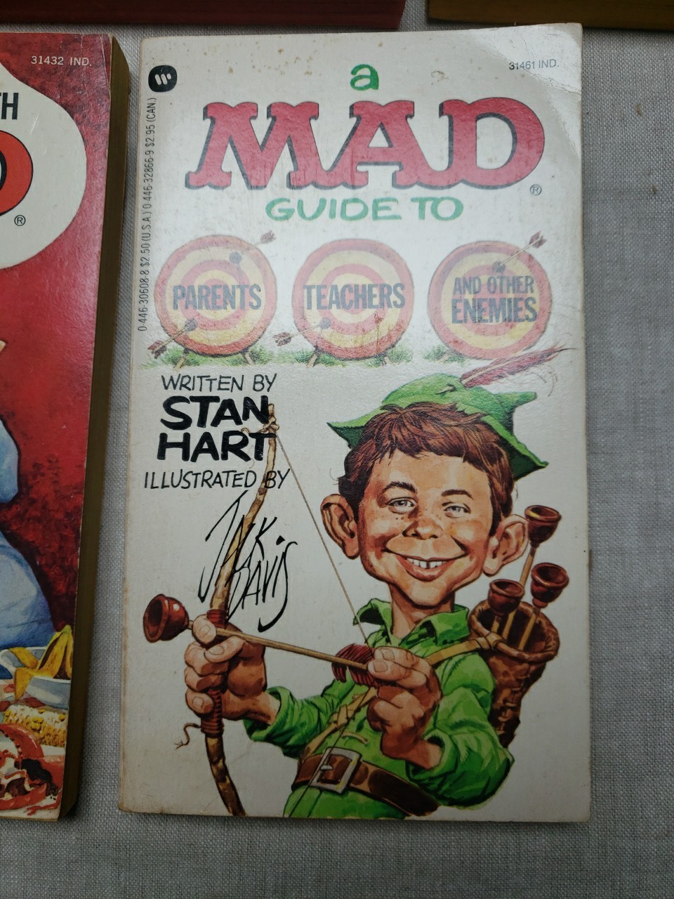 Lot Of 12 1st Edition Mad Magazine Paperback Books From 60,70,80s