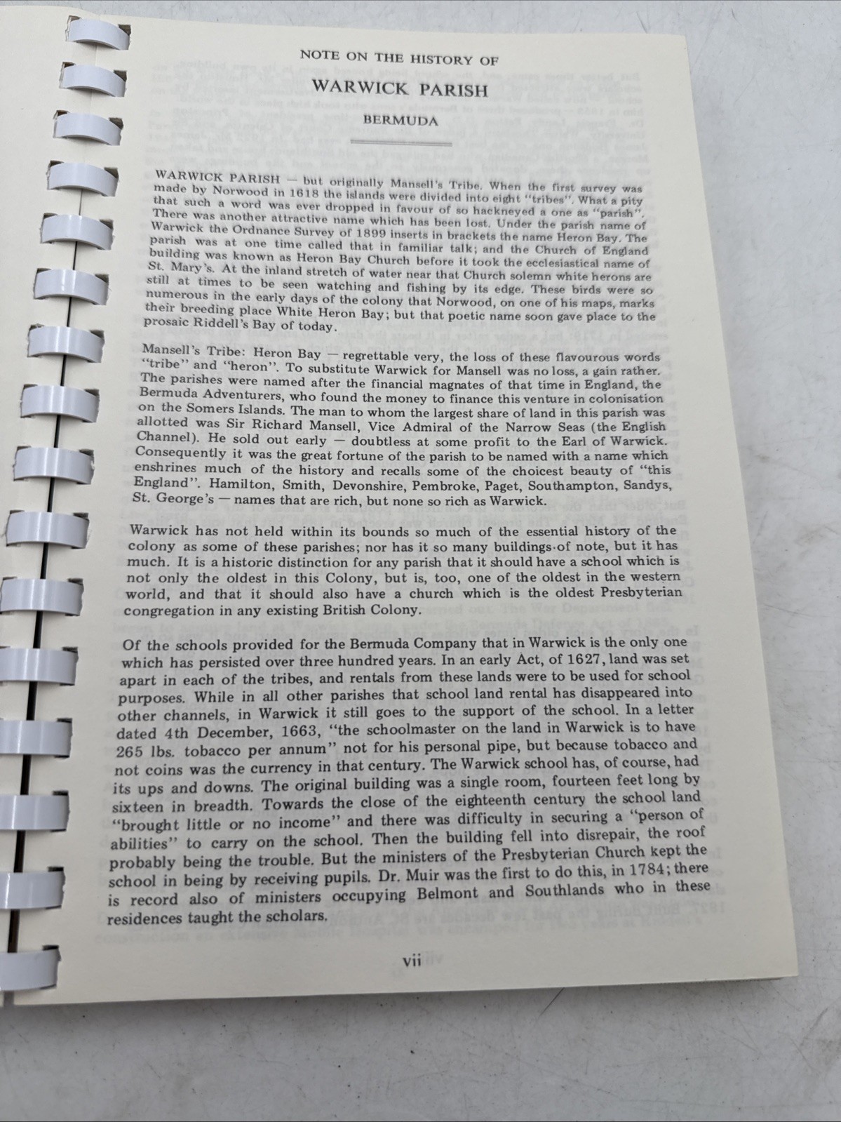Bermuda’s Best Recipes 1986 13th Edition Spiral Bound 194 Pages 700 Recipes