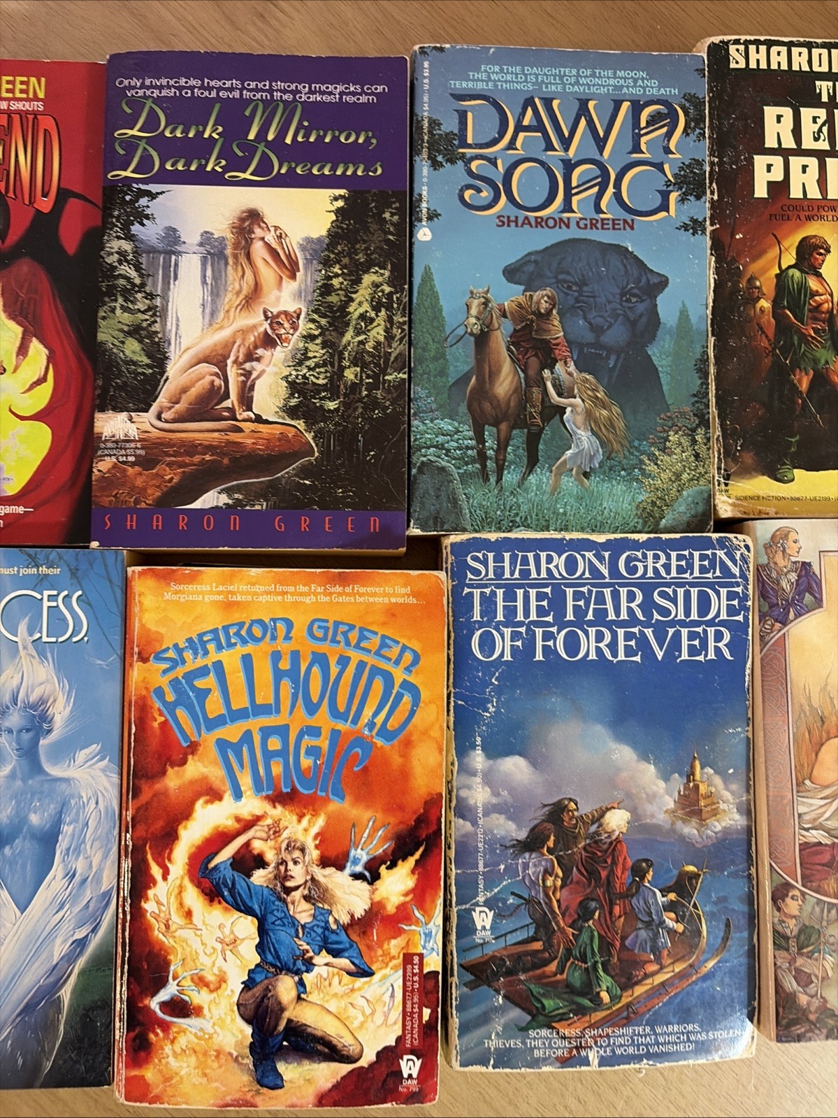 Sharon Green 12 Book Lot DAW All 1st Printing Games Quintet + Far Side Complete