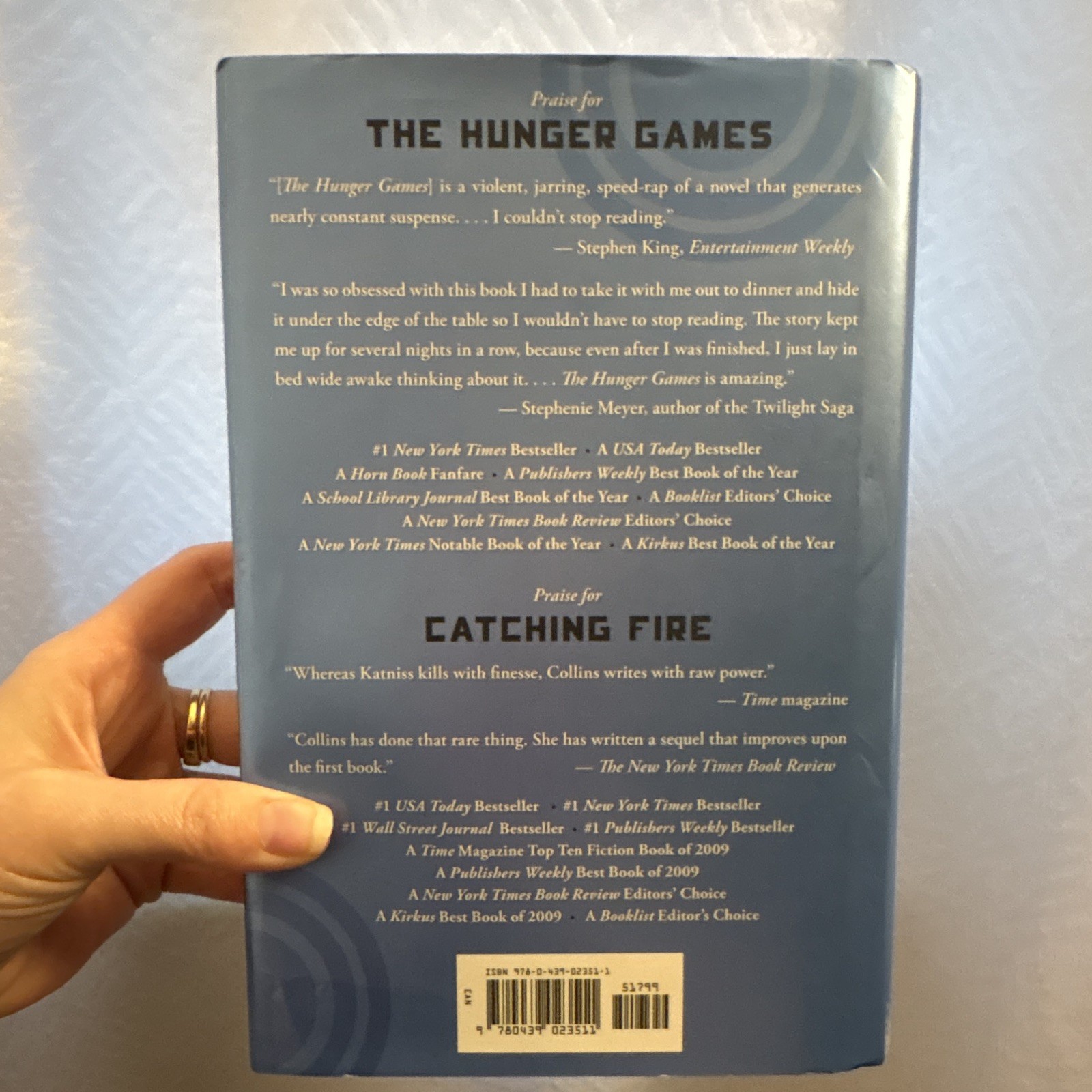 Suzanne Collins Mockingjay Hunger Games Book 3 hardcover 2010 w/ dust jacket