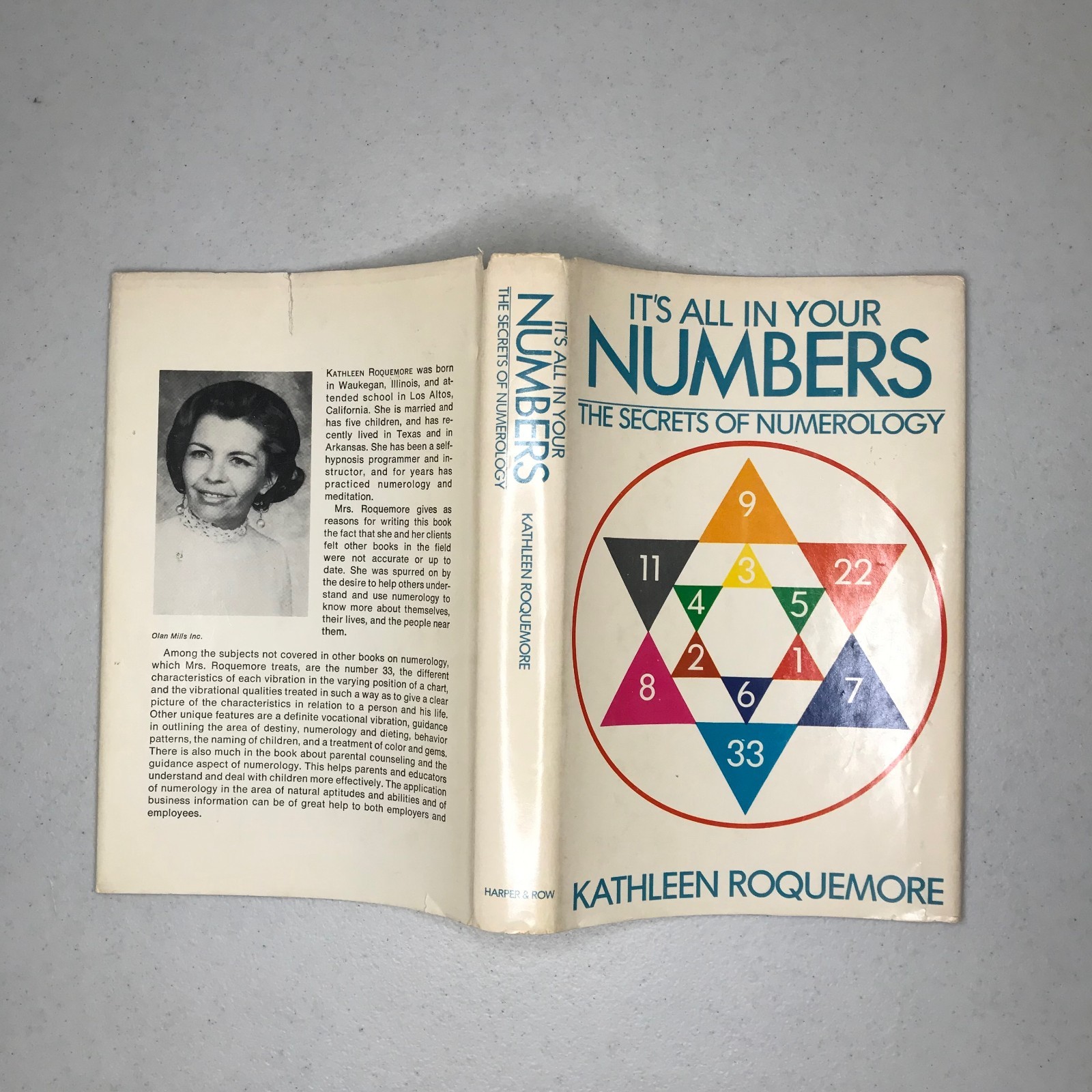 It’s All in Your Numbers by Kathleen Roquemore 1975 HC w/ Dust Jacket