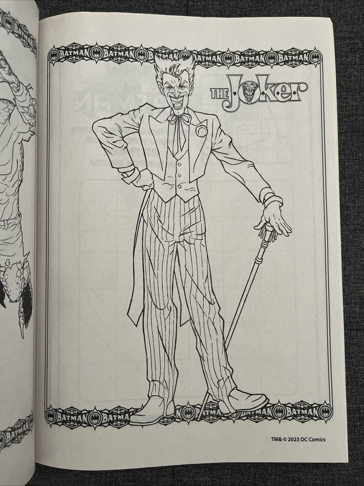 Batman Jumbo Coloring And Activity Book Dark Knight Robin Joker DC Comics