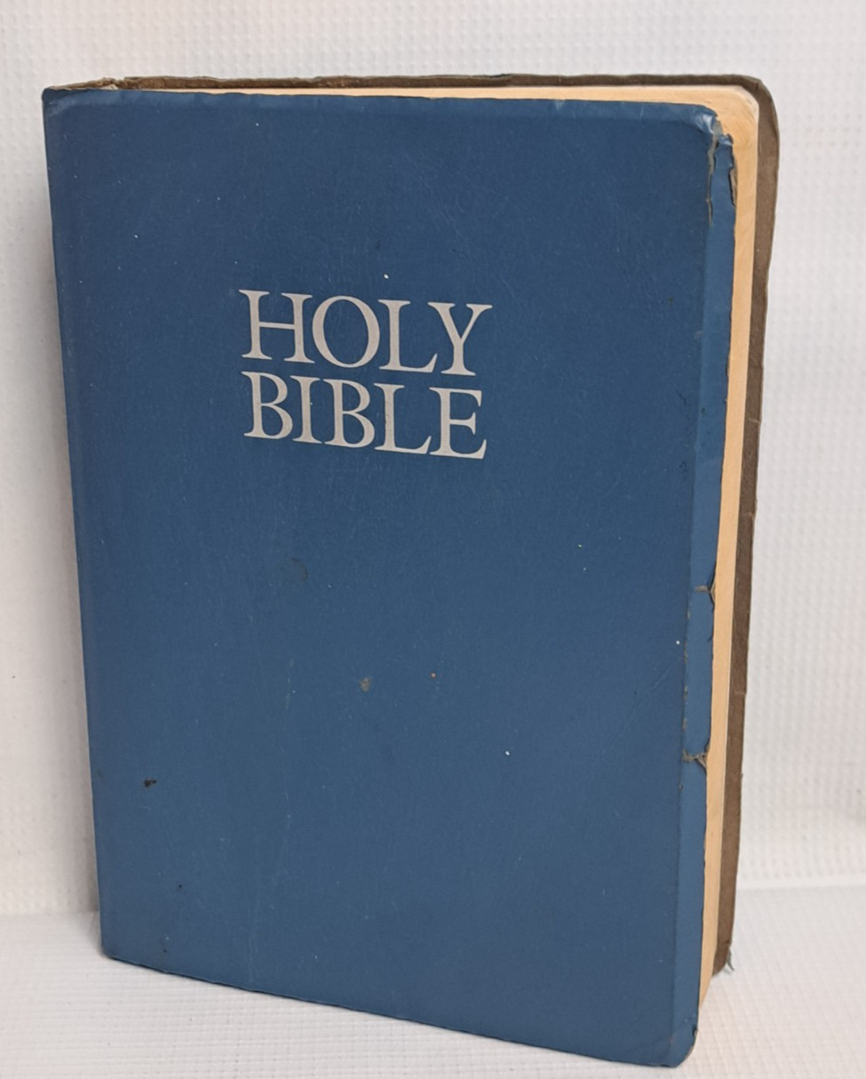 Holy Bible KJV Words of Christ in Red References, Bonded Leather, 1962 Zondervan