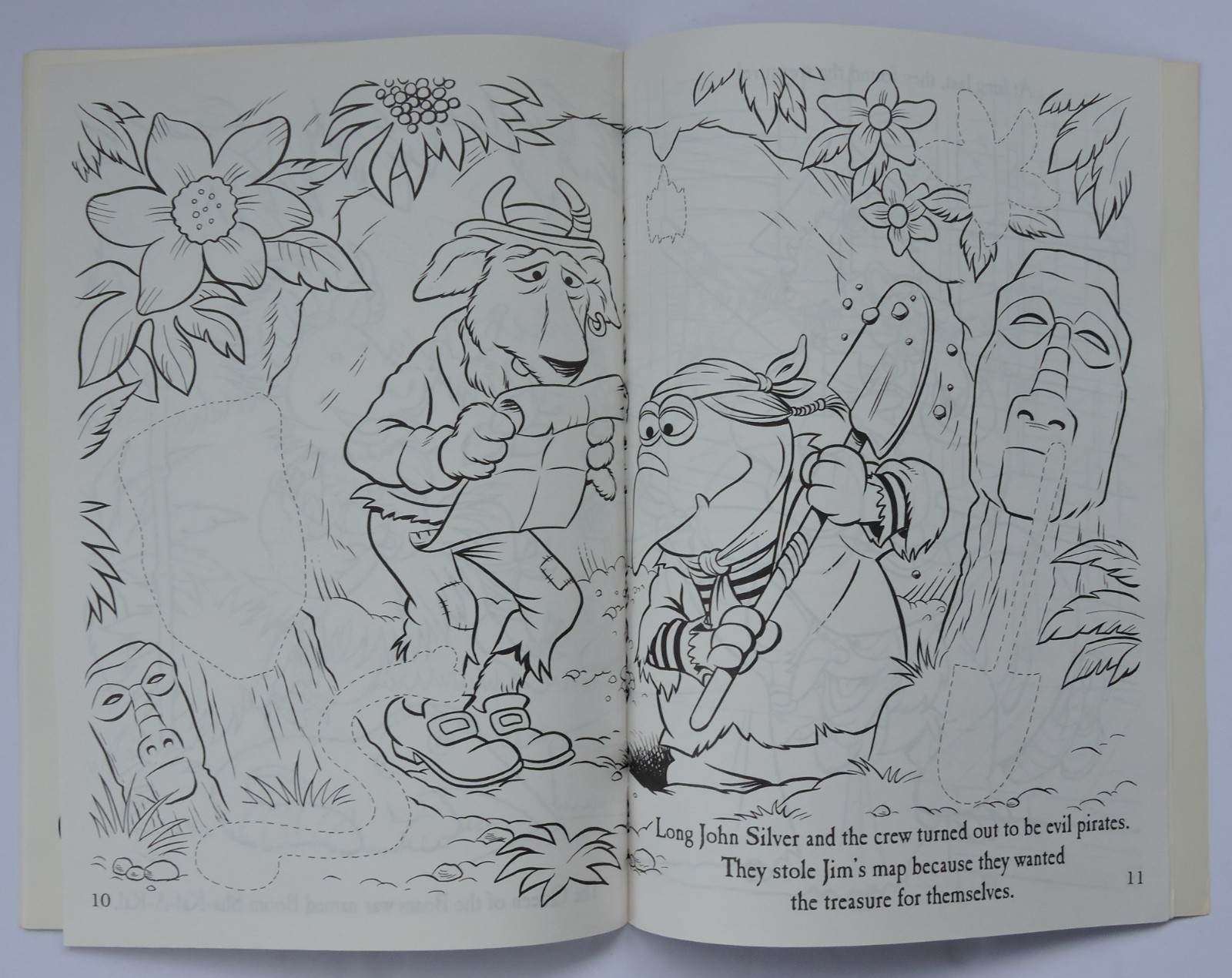 Vtg 1995 Muppet Treasure Island Sticker Fun Golden Books
