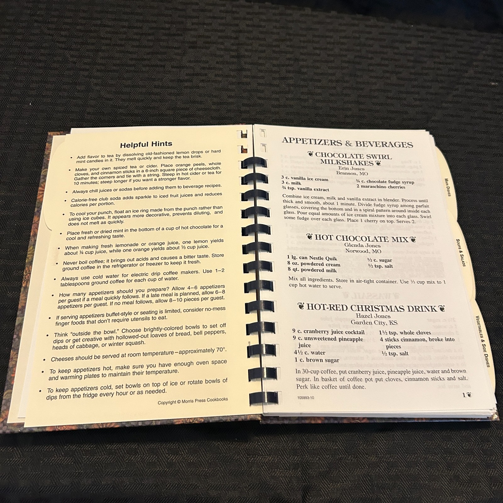 Feeding The Flock by the Women of the Jones Family Morris Press Cookbook