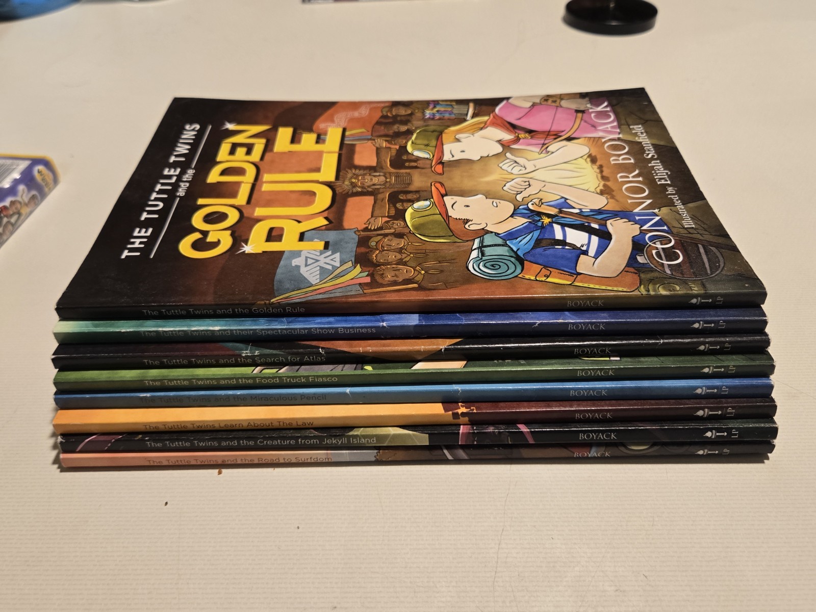 Tuttle Twins by Connor Boyack 8 Book Lot